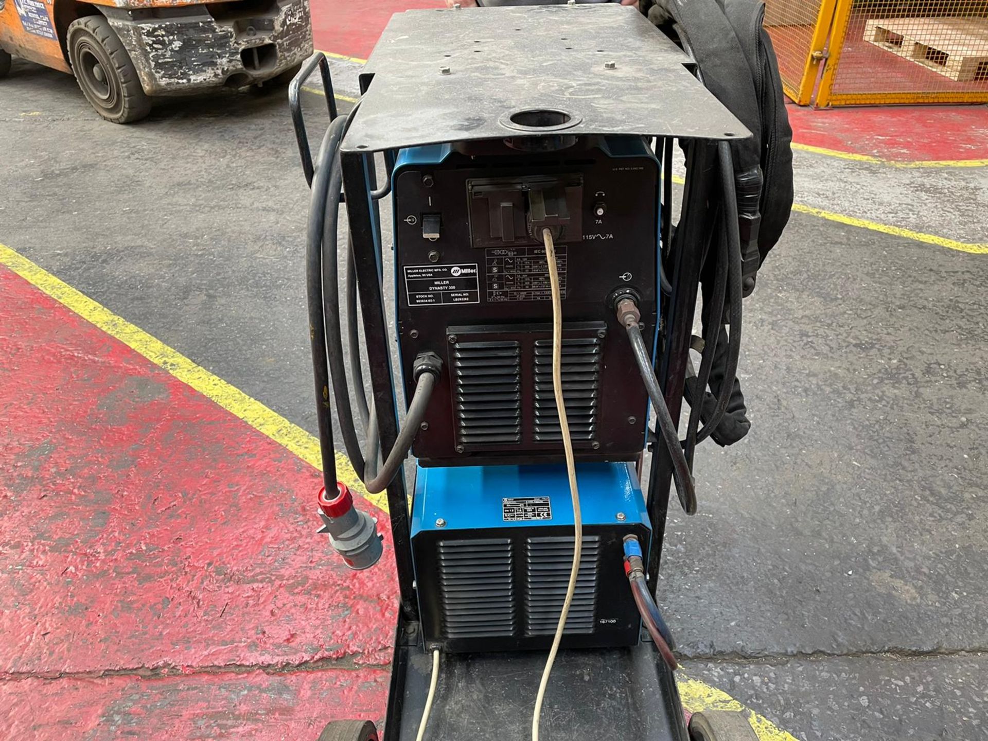 (NEW LOT) Miller Dynasty 300 DX Arc Welder with Equipment including Invercool - Image 3 of 4