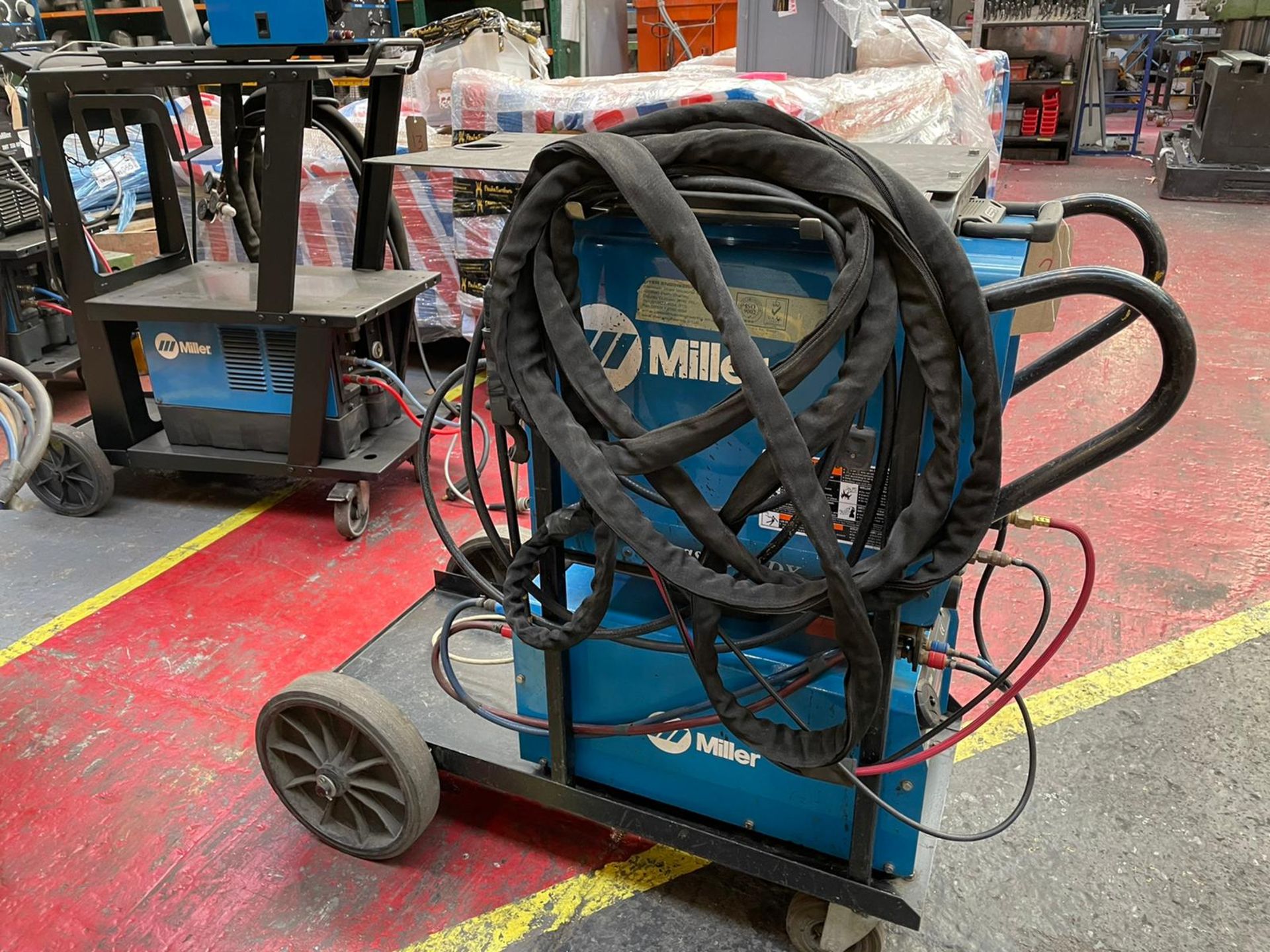 (NEW LOT) Miller Dynasty 300 DX Arc Welder with Equipment including Invercool - Image 4 of 4