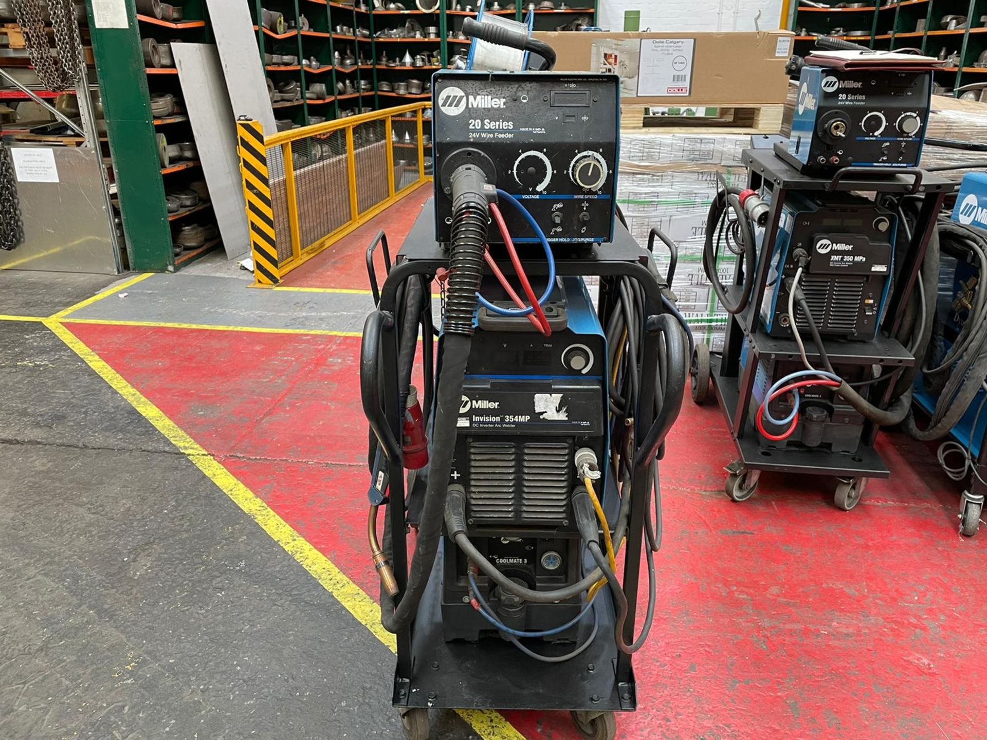 Miller Inivision 354 MP Arc Welder with Equipment