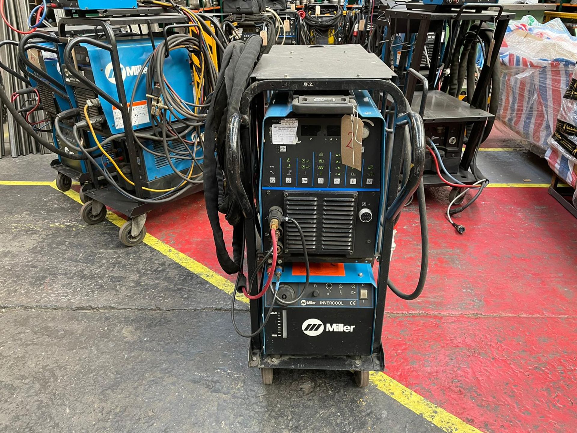 (NEW LOT) Miller Dynasty 300 DX Arc Welder with Equipment including Invercool