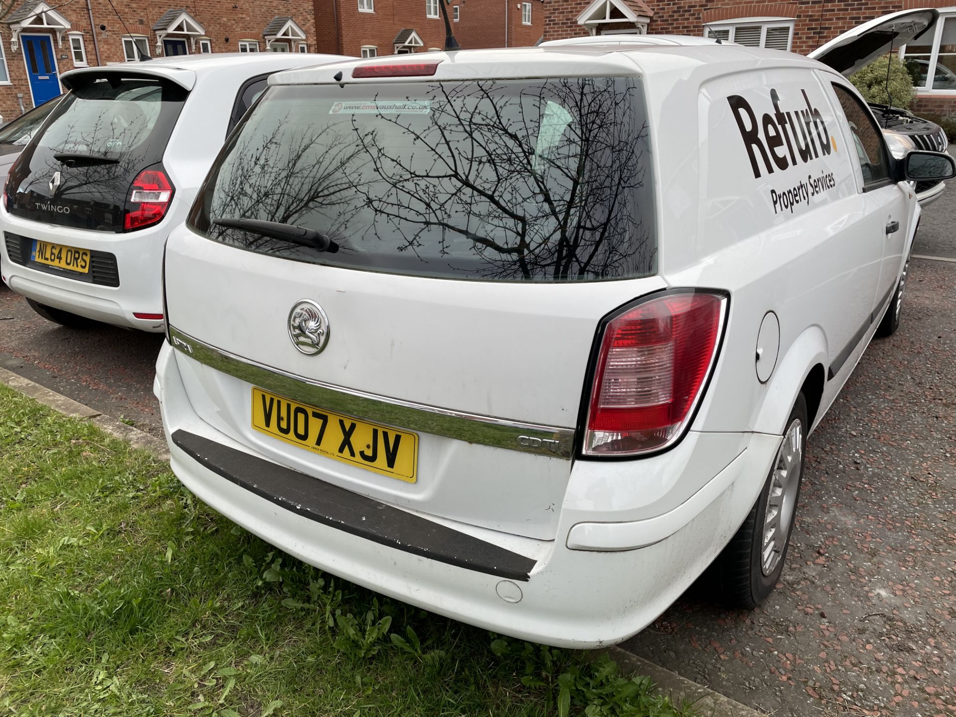 Vauxhall Astra Diesel Van- Year 2007- Registration VU07 XJV - Image 3 of 4