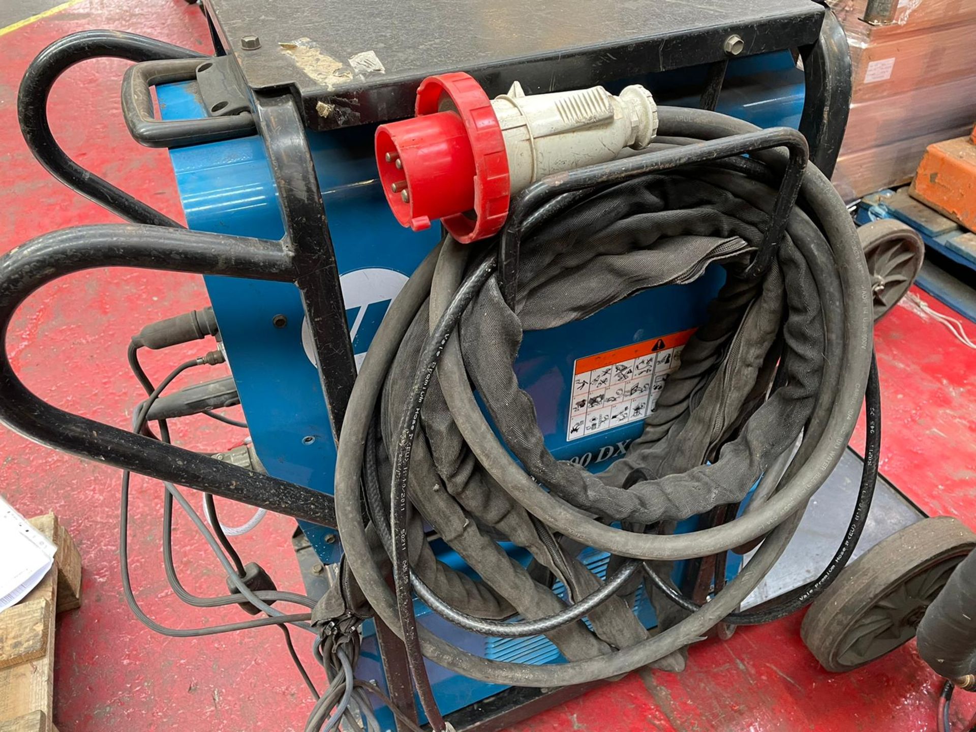 Miller Dynasty 300 DX Arc Welder with Equipment - Image 2 of 4