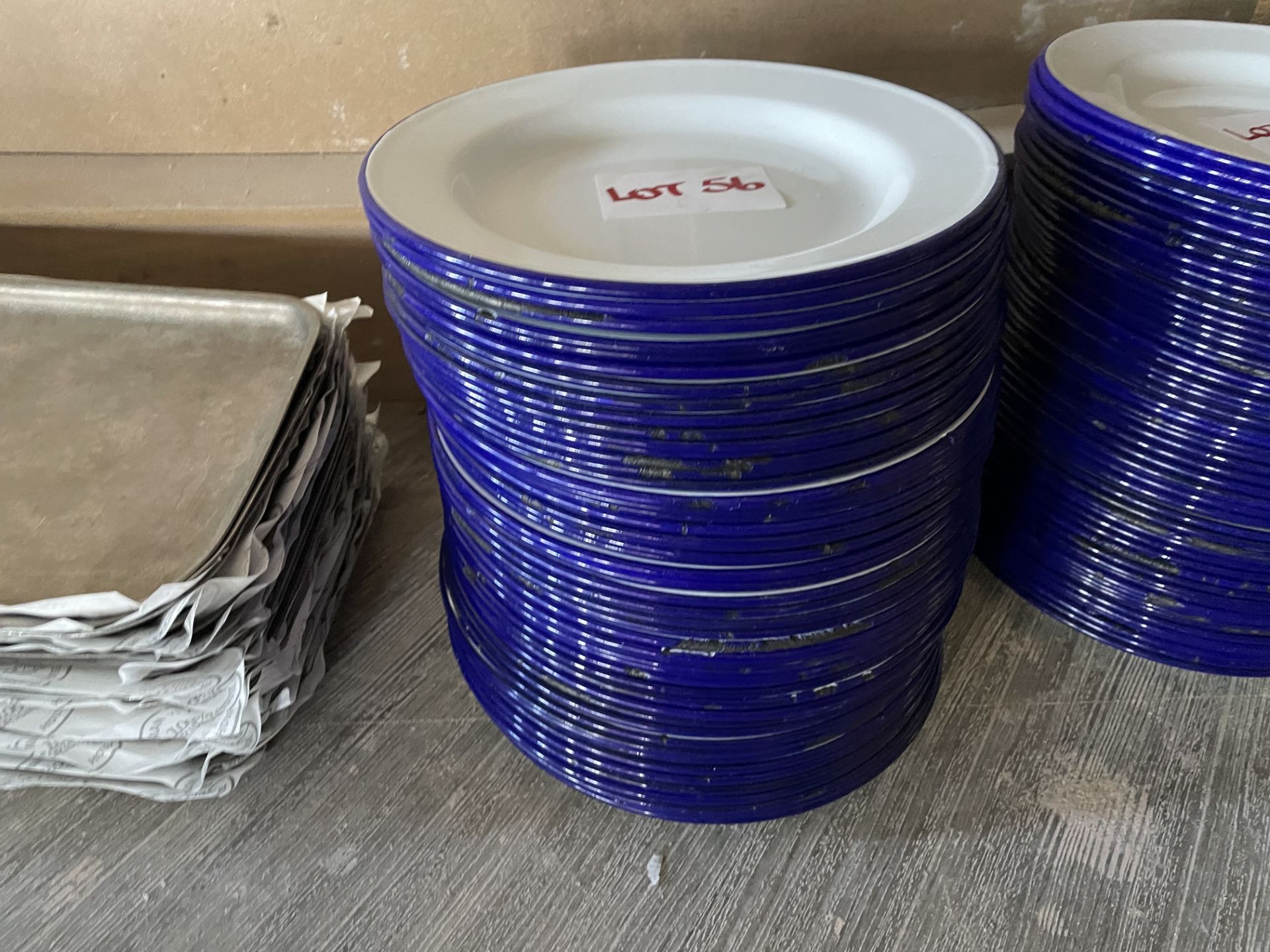 QUANTITY OF METAL PLATES (260 DIAMETER)