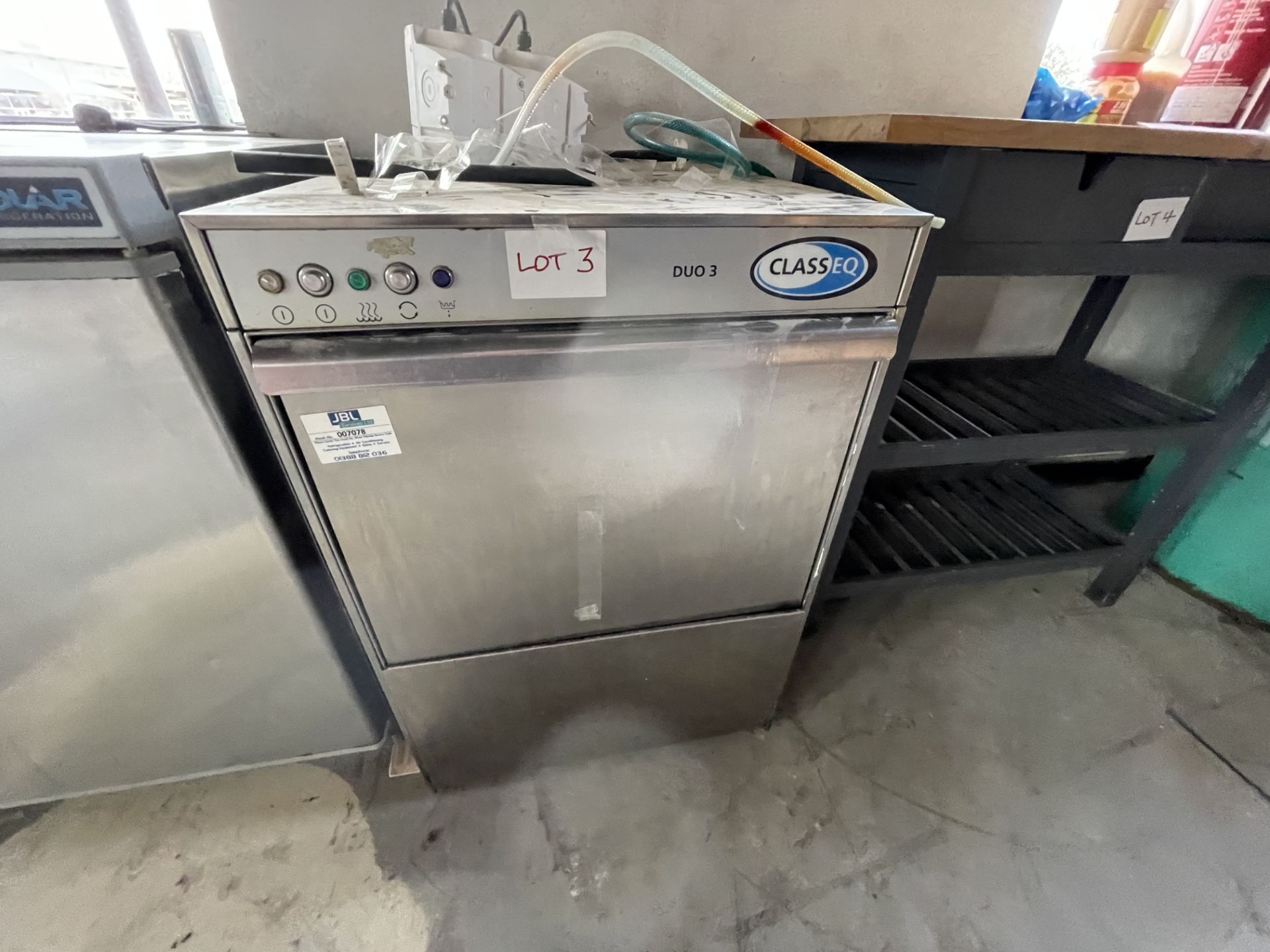 CLASSEQ DUO3 GLASS WASHER