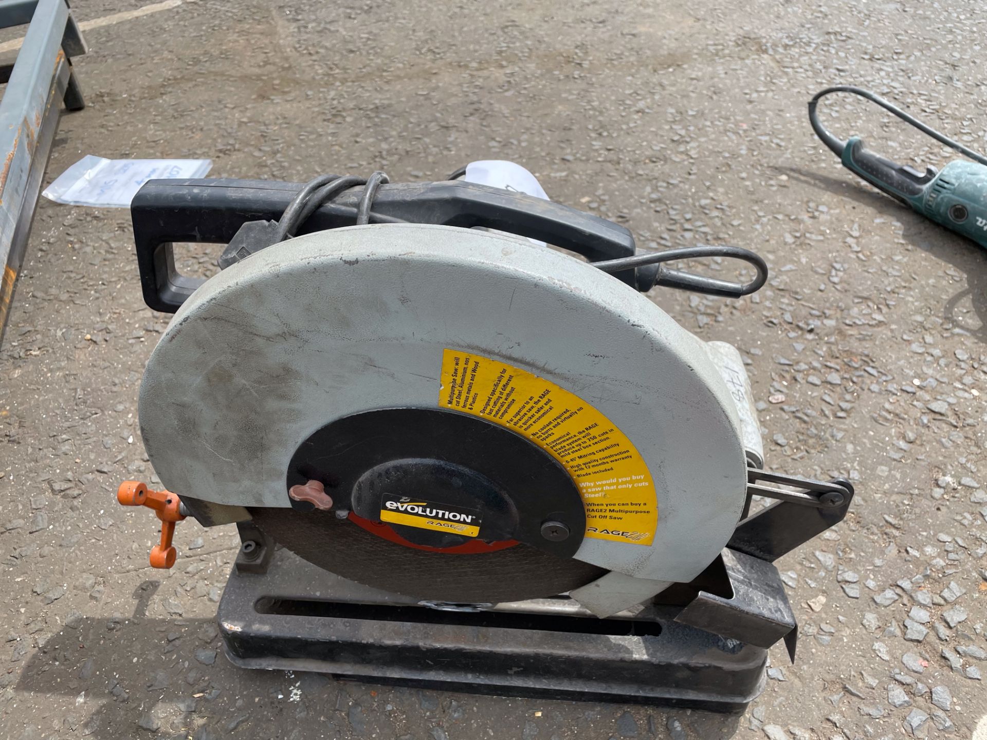 EVOLUTION 14" METAL CHOP SAW 240V