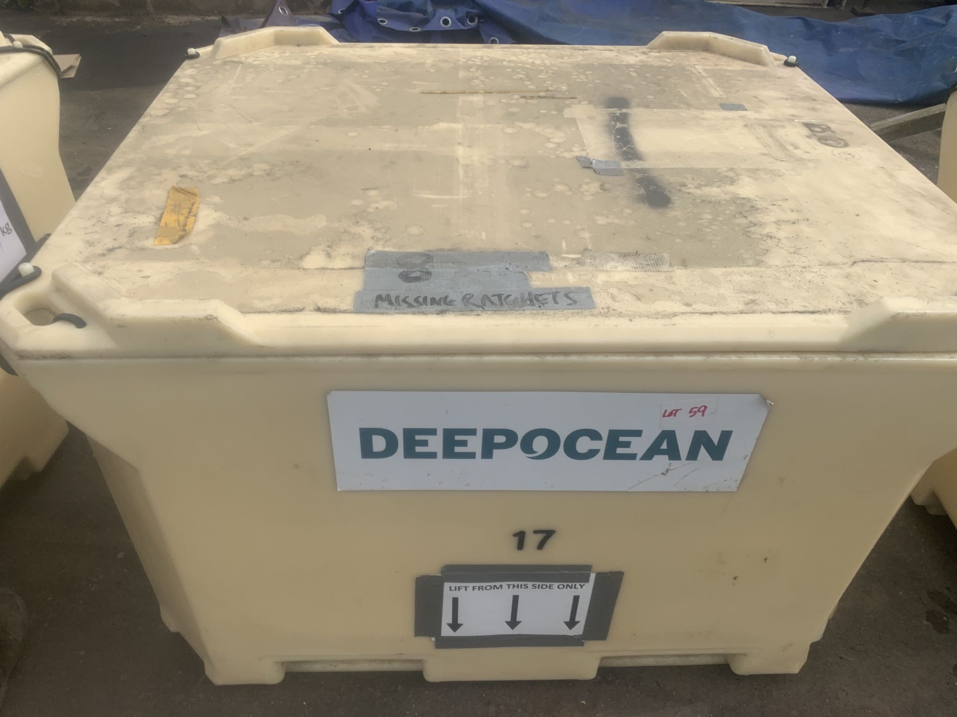 SAEPLAST INSULATED TUB WITH LID (1000L) - Image 2 of 2