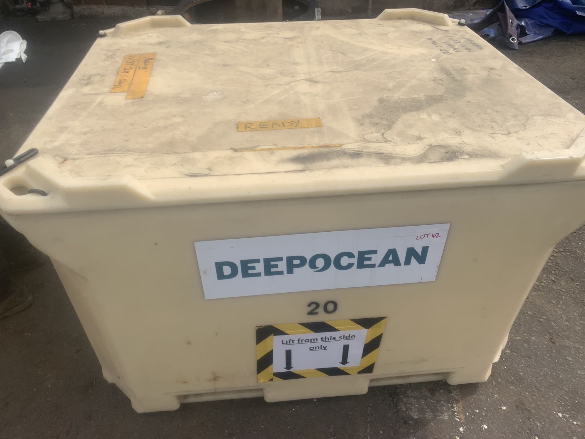 SAEPLAST INSULATED TUB WITH LID (1000L) - Image 2 of 2