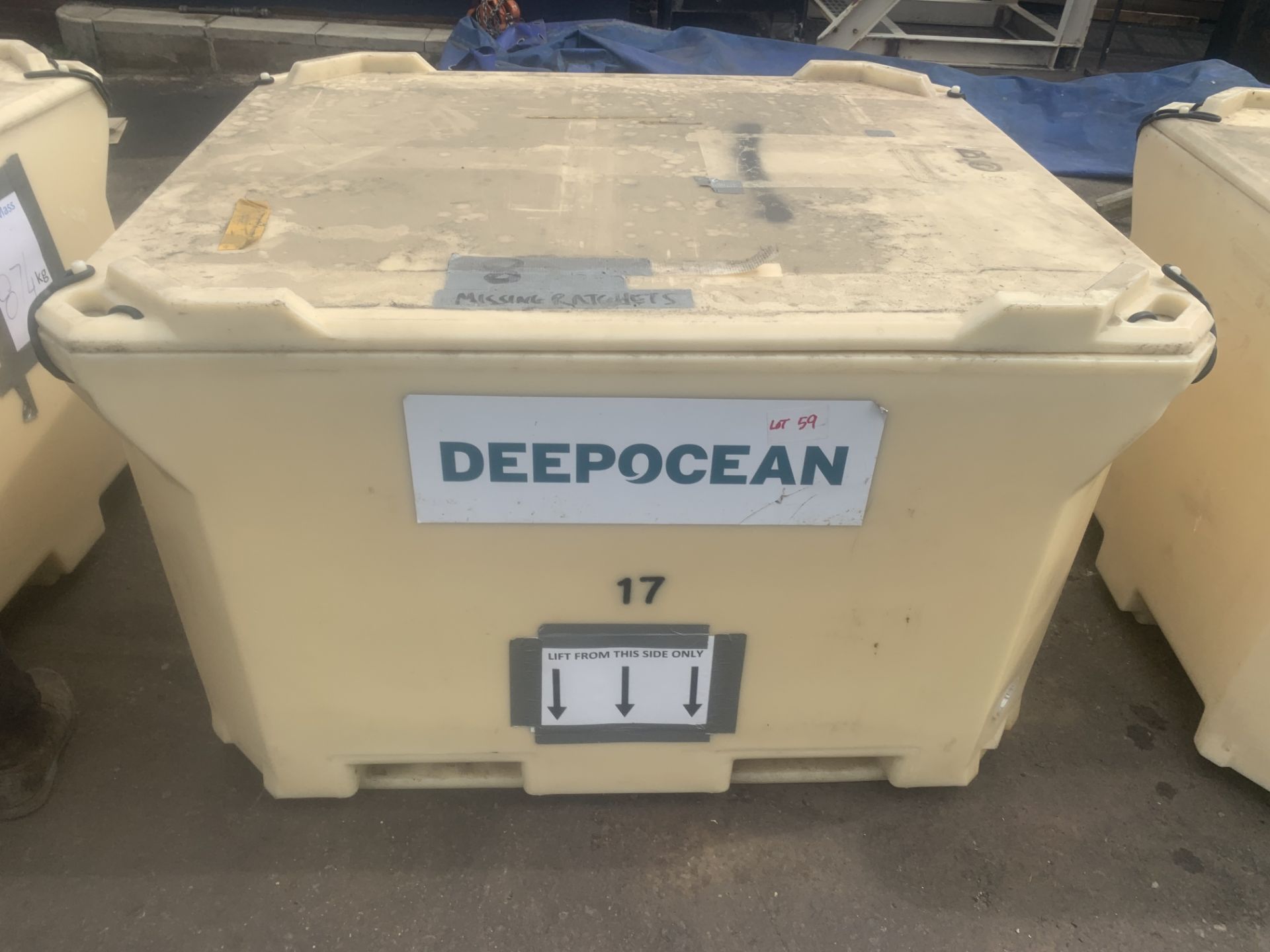 SAEPLAST INSULATED TUB WITH LID (1000L)