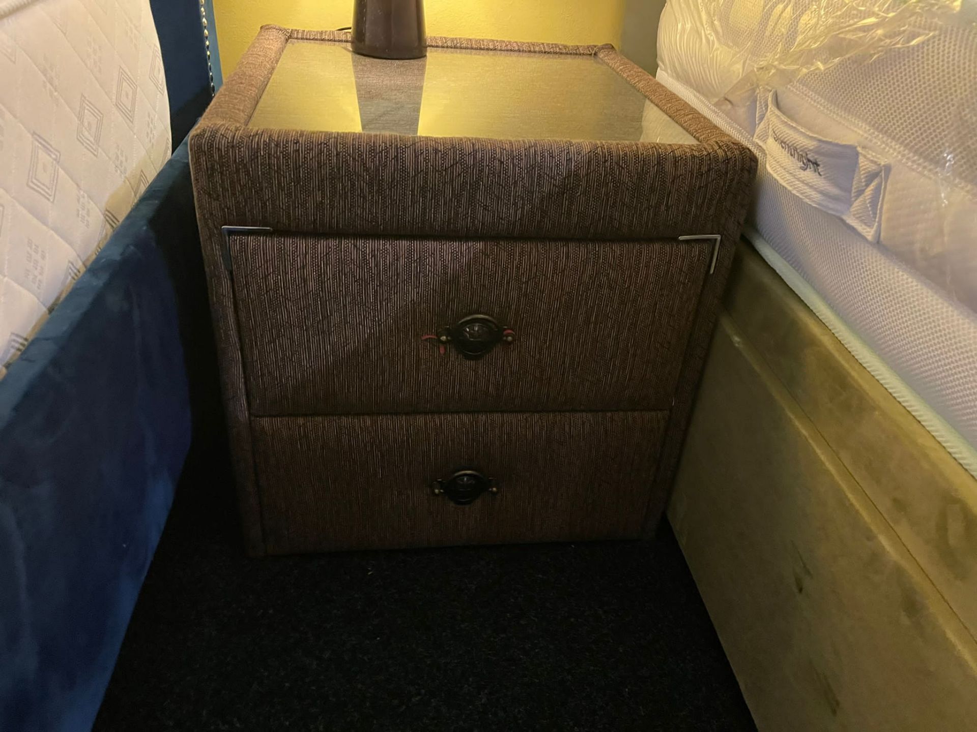 Matching 2 Draw Bedside Cabinets