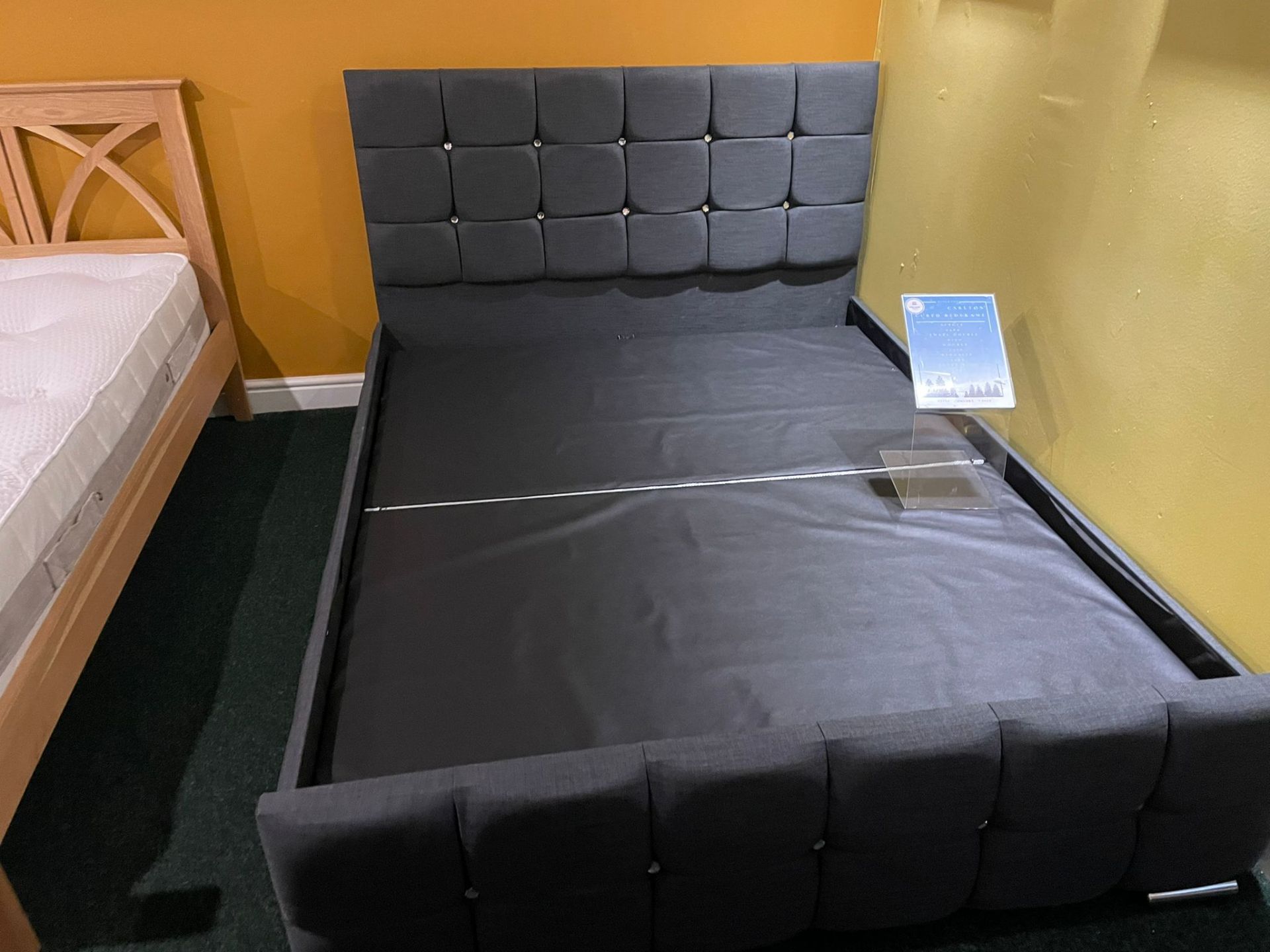 Ex Display Spring Craft Bedsize Bed Frame No Mattress RRP 560 - Image 3 of 3