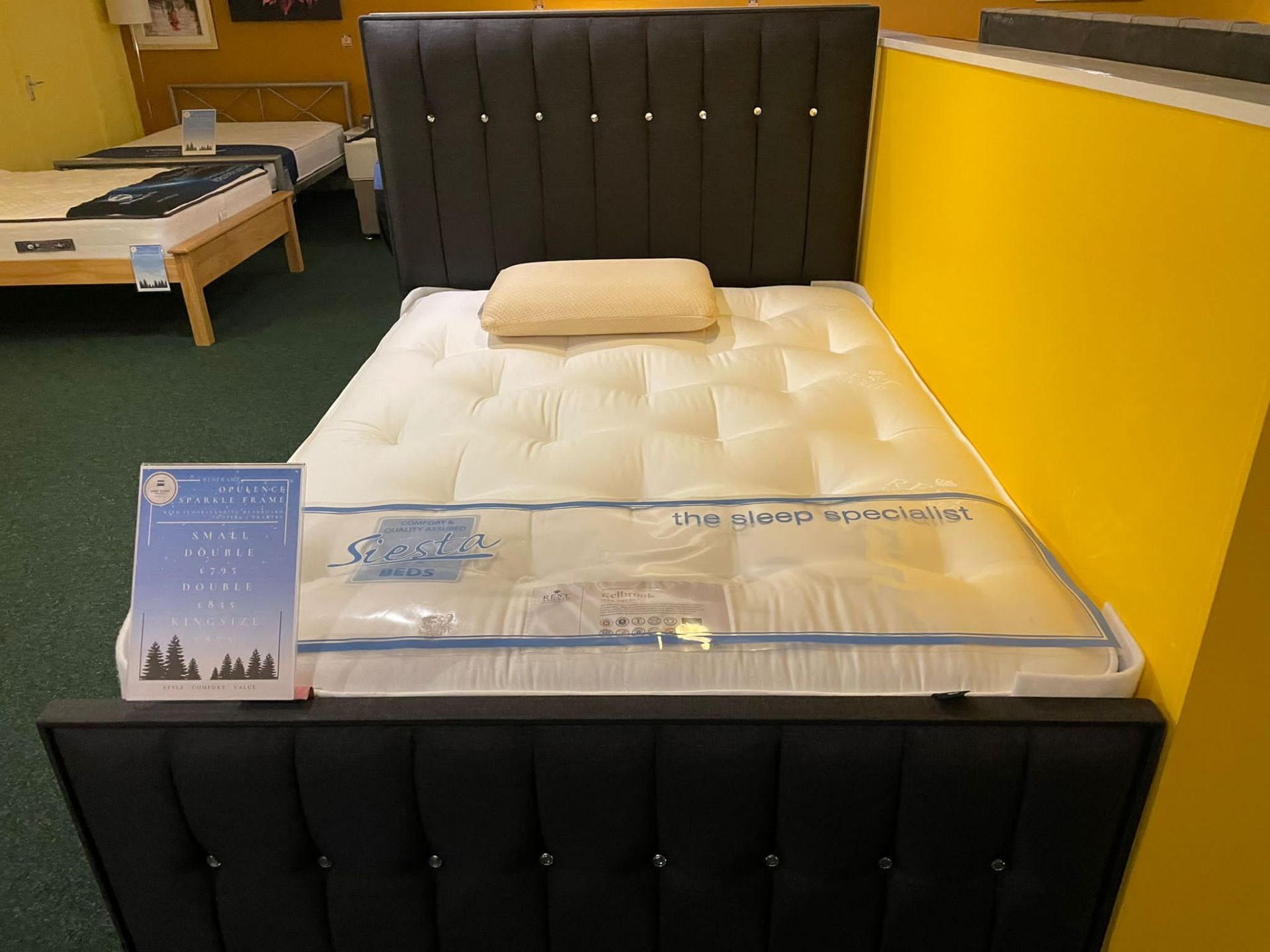 Ex Display Sweet Dreams Opulence 4 Draw Double Rest Assured Kelbrook Mattress RRP 1180 - Image 3 of 3