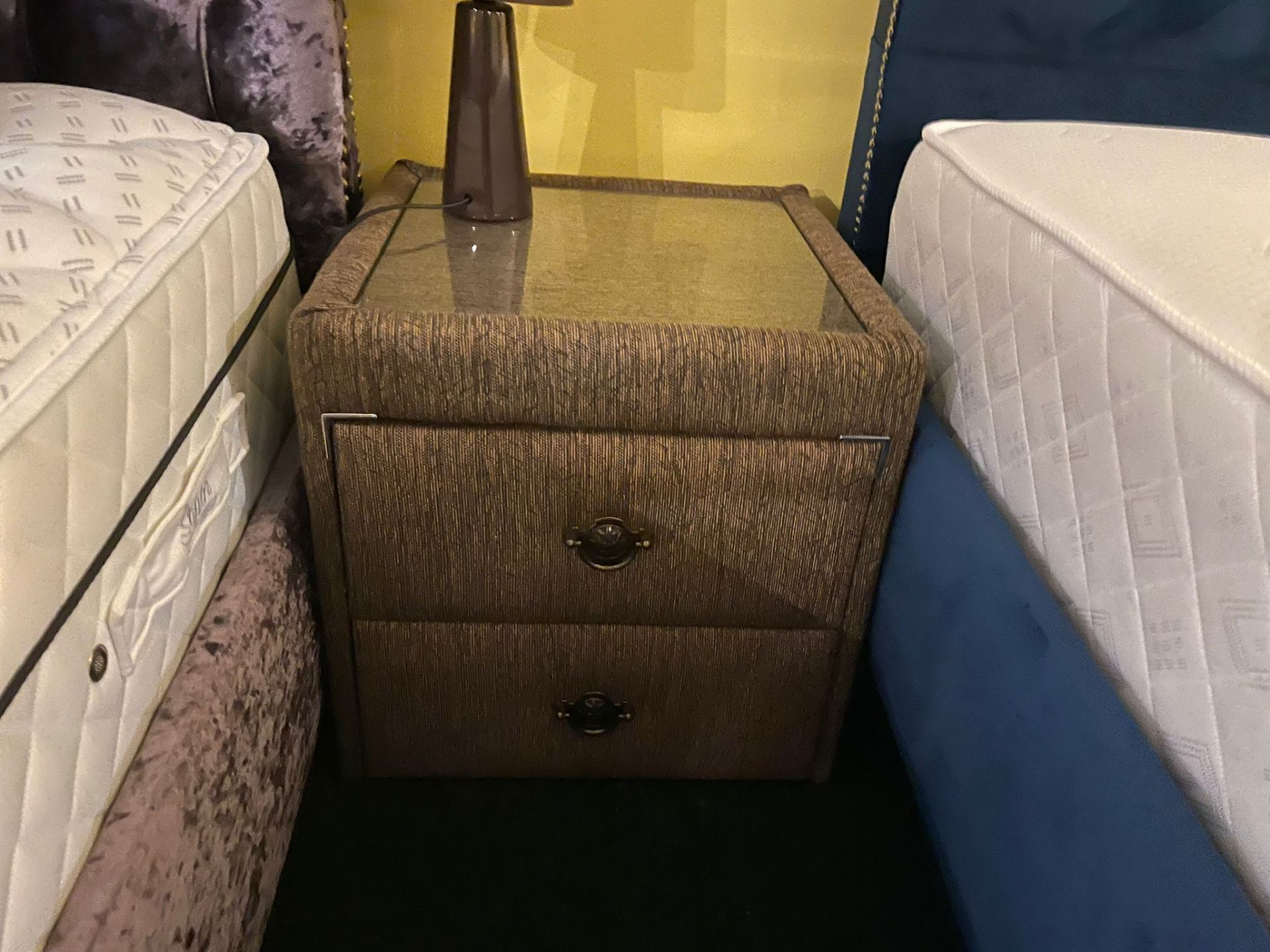 Matching 2 Draw Bedside Cabinets - Image 2 of 3