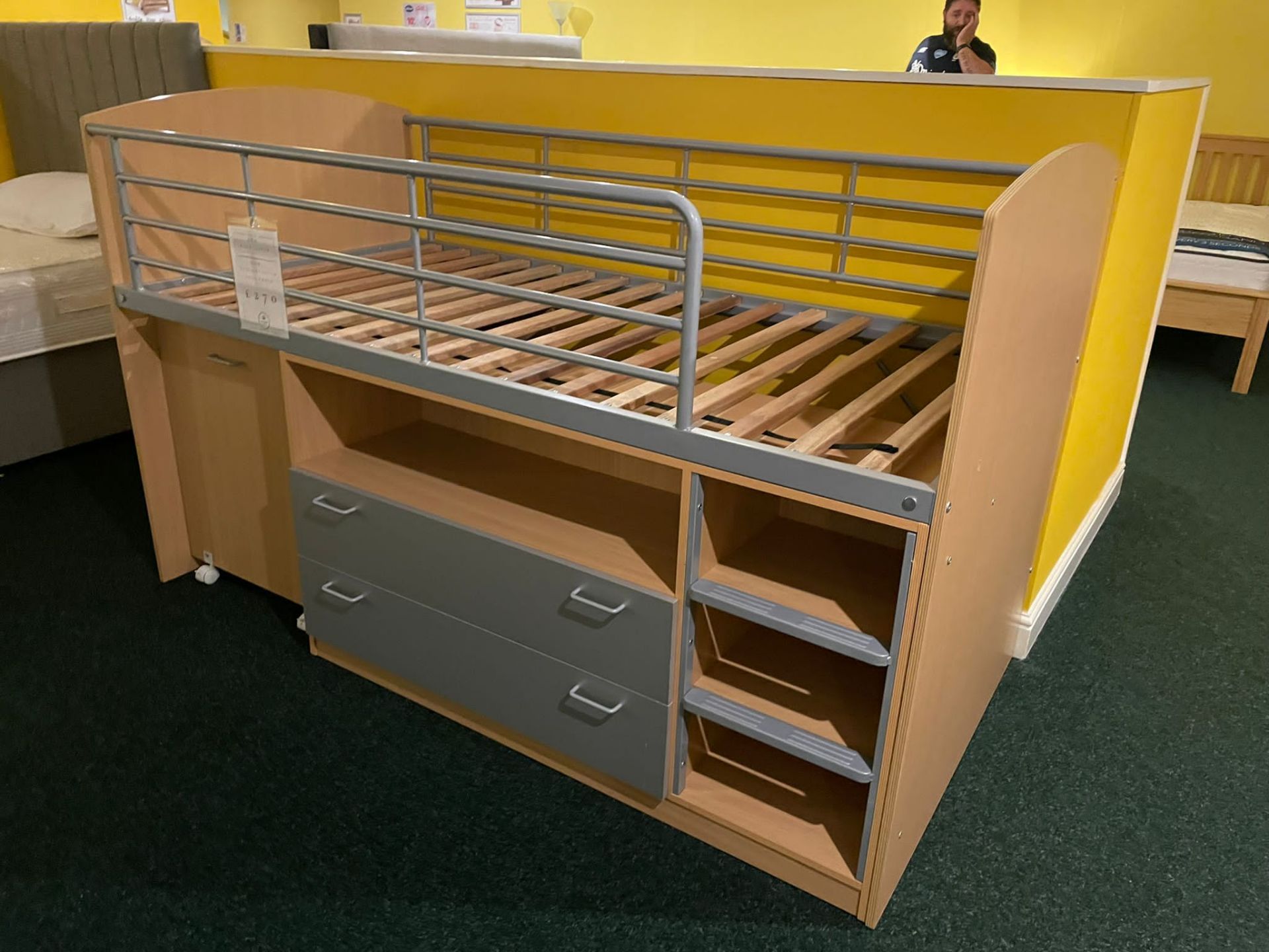 Single Leo Midslepper Cabin Bed - Image 3 of 3