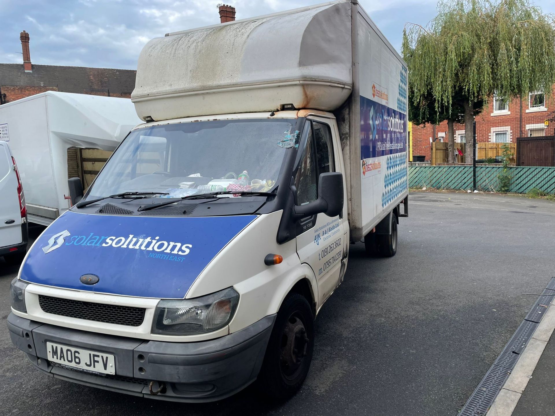 Ford Transit Luton Van 3500kg- Year 2006- Reg: MA06 JFV - Image 3 of 6