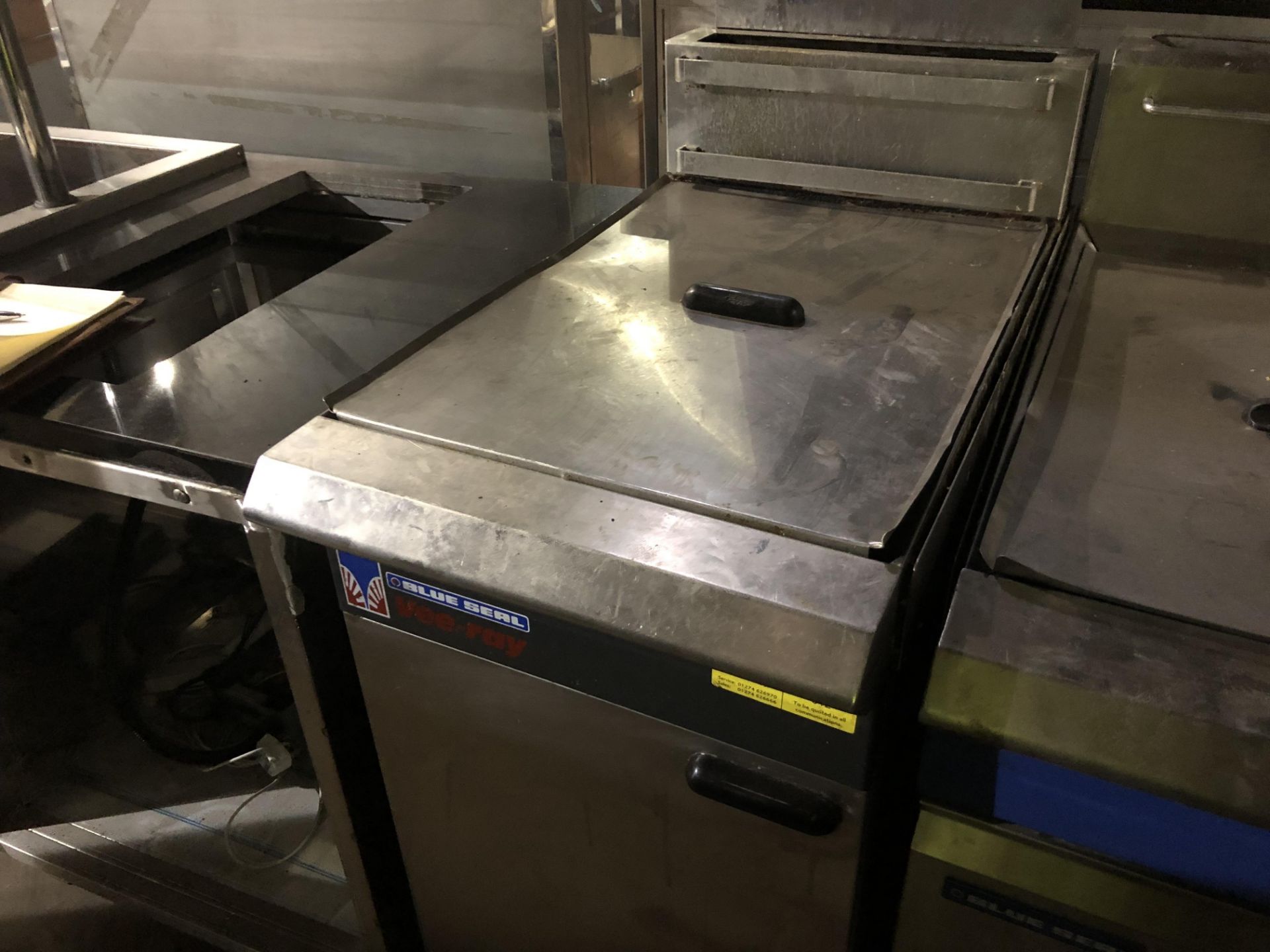 BLUE SEAL DOUBLE FRYER