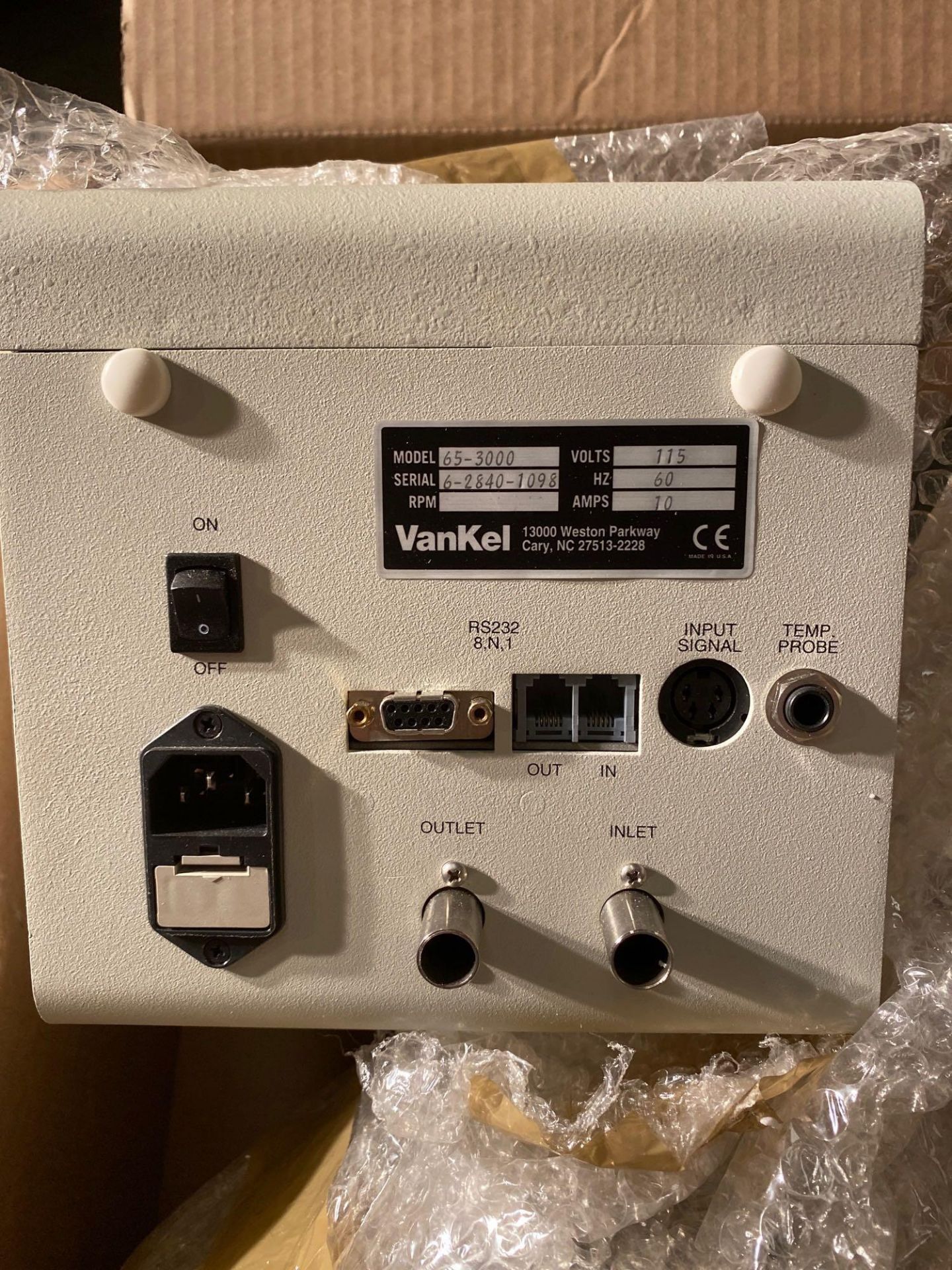 Van Kel Dissolution Bath System, Heat Control Module and Bath - Image 7 of 12