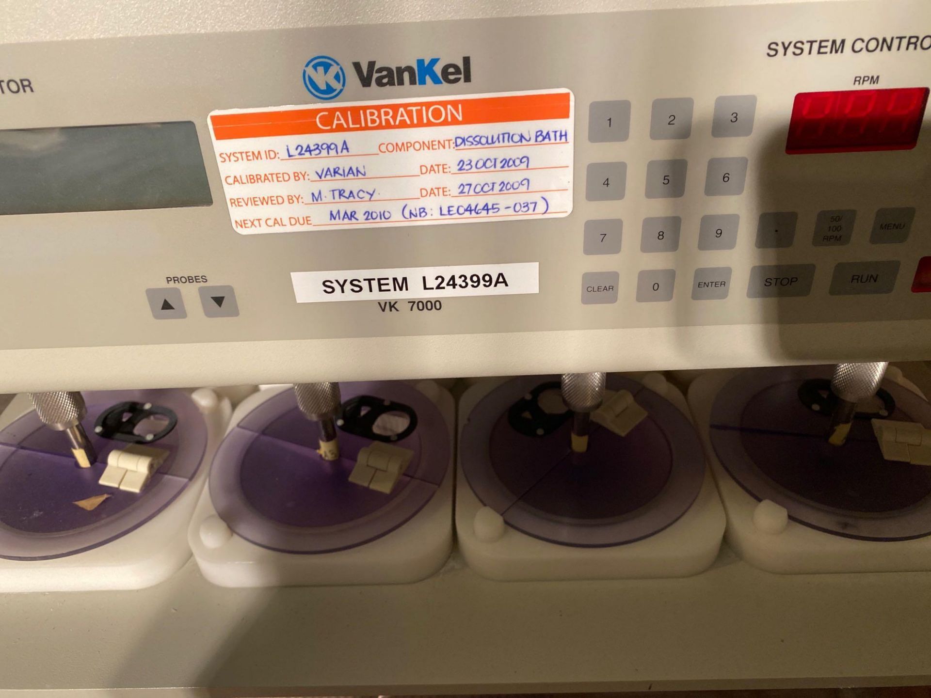 Van Kel Dissolution Bath System, Heat Control Module and Bath - Image 11 of 12