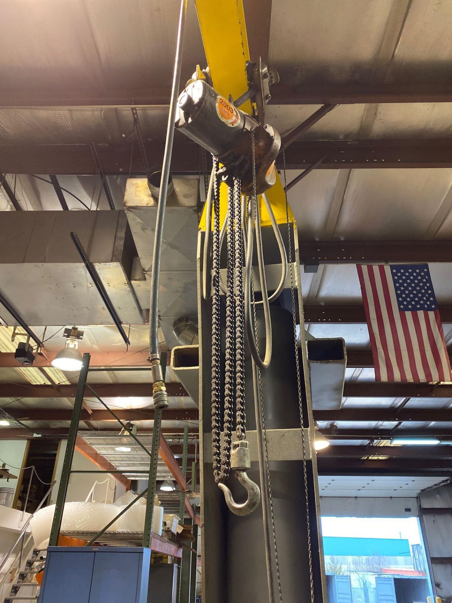 Over Head Jib Crane with Shannon Hoist and Yale Pulley System - Bild 4 aus 13