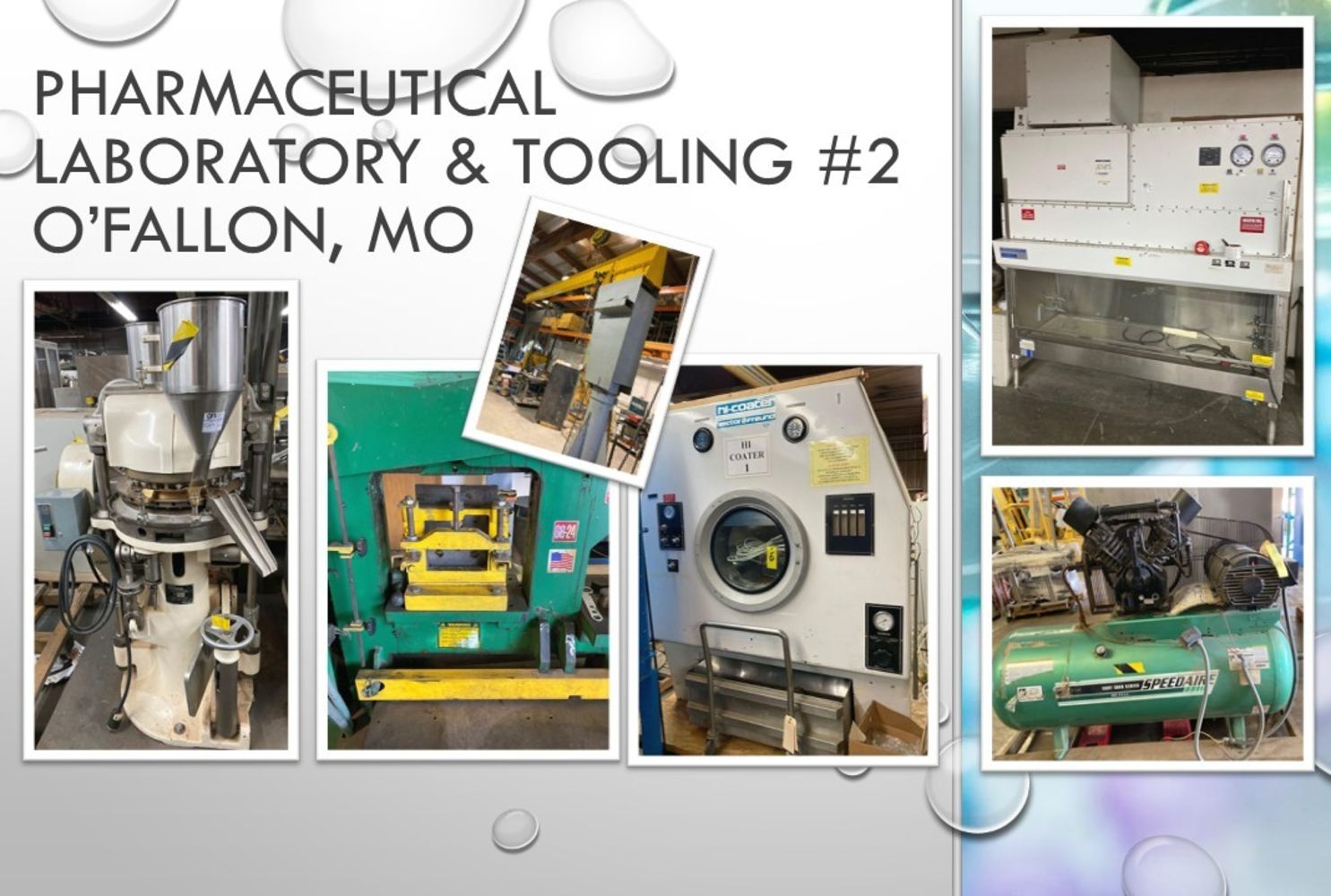 Laboratory, Pharmaceutical and Tooling Equipment #2