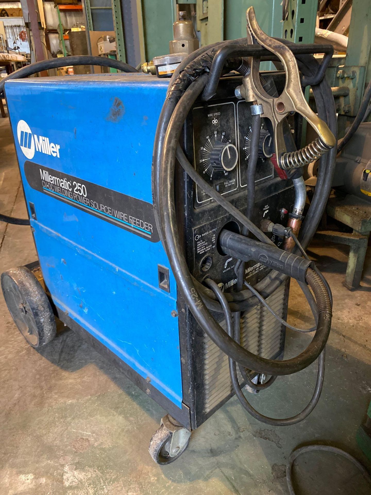 Miller Matic 250 CVDC Welding Power Source/Wire Feeder - Image 8 of 8