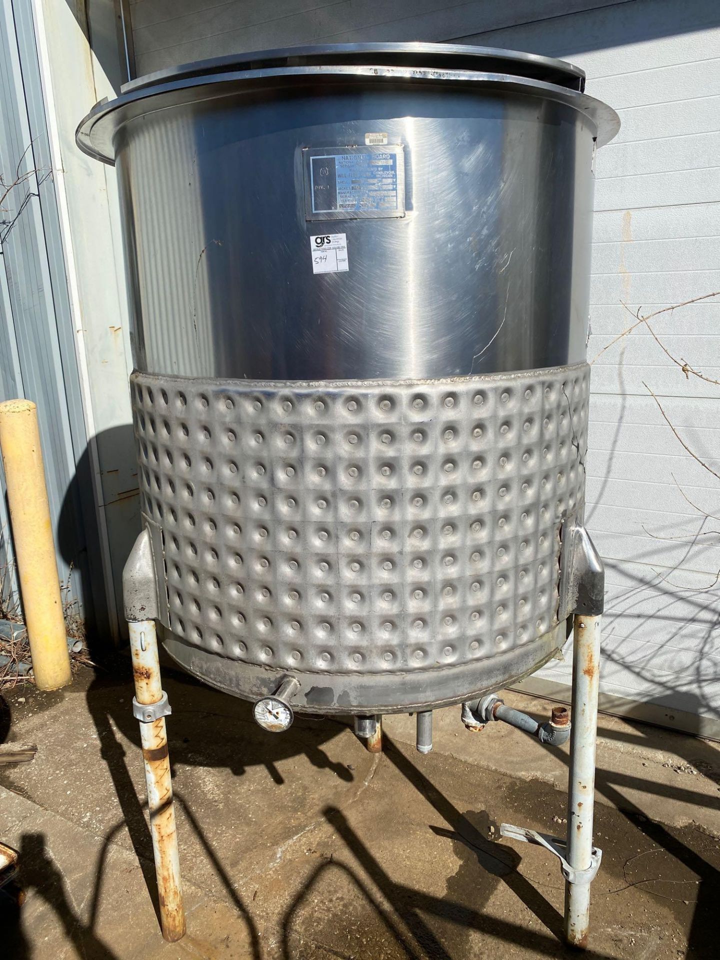 Jacketed Mixing Kettle