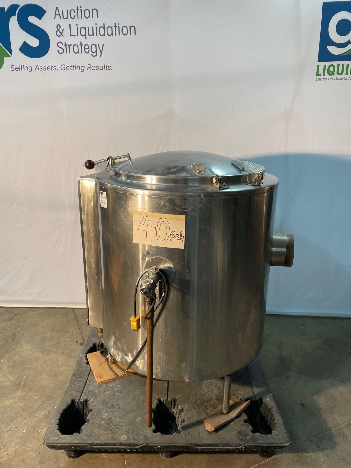 Groen 40Gal Jacketed Kettle