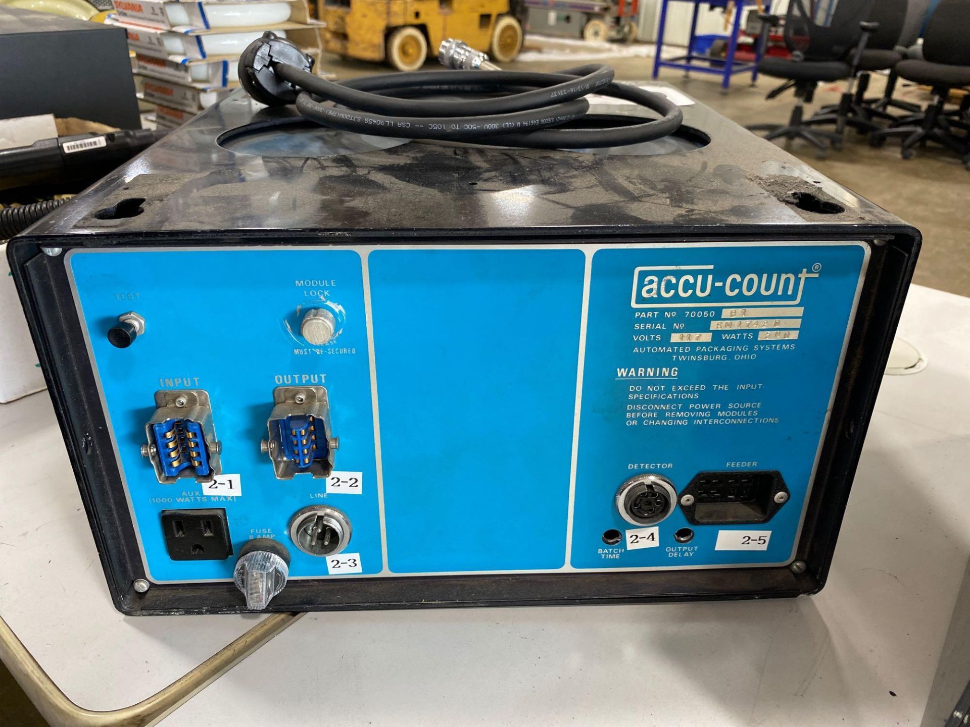 Accu-Count Series M Control Box 70050B1 - Image 4 of 5