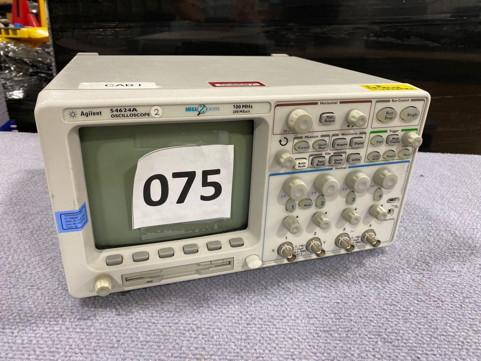 Agilent Oscilloscope, Mega ZOOM