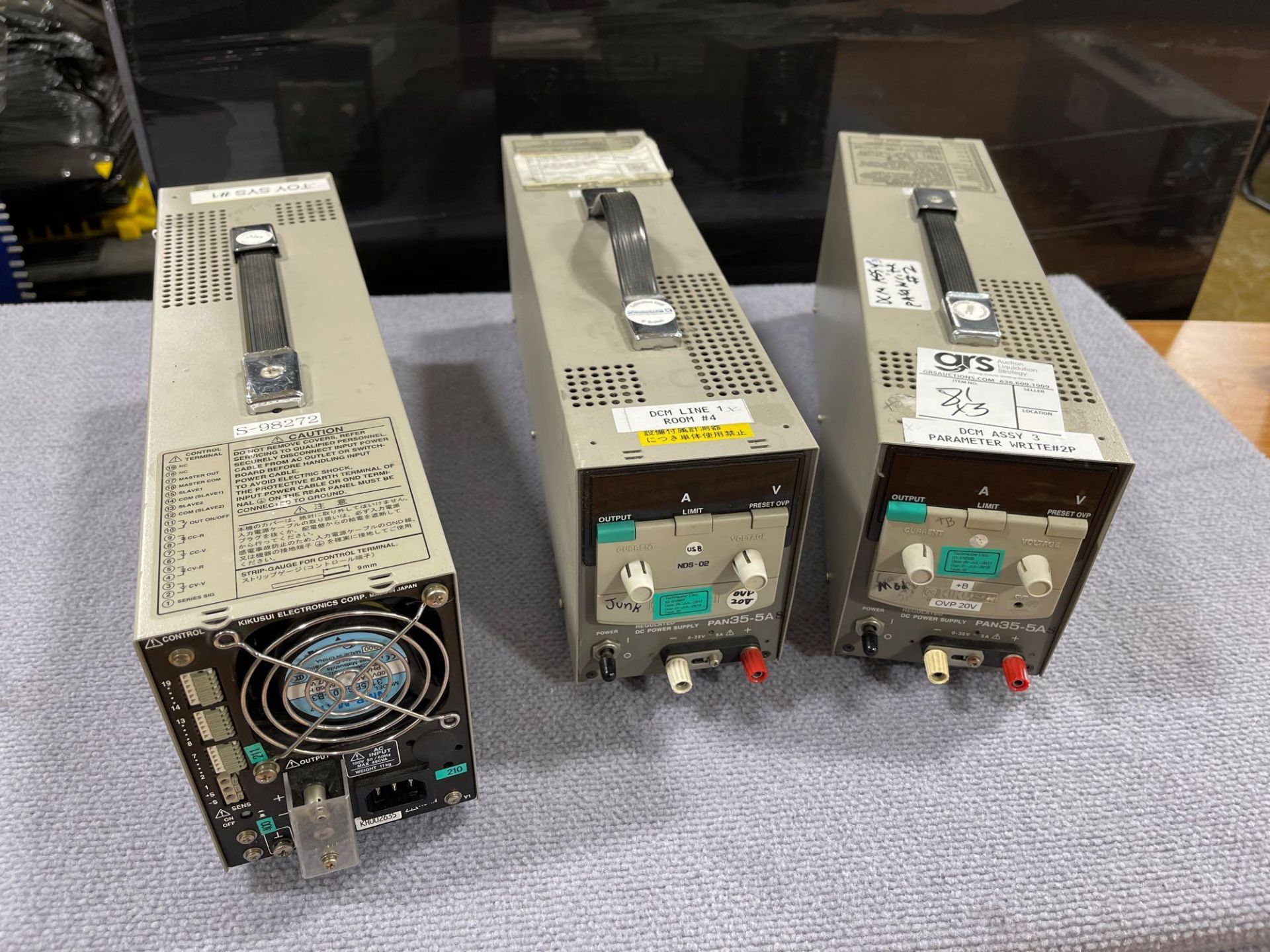 Kikusui Regulated DC Power Supplies DC 0-35V 5A