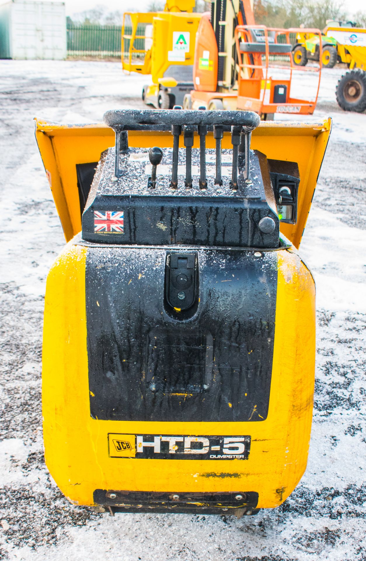 JCB HTD-5 Hi-tip dumper Year: S/N: Recorded hours: hours not displayed (clock broken) PSL015 - Image 6 of 15