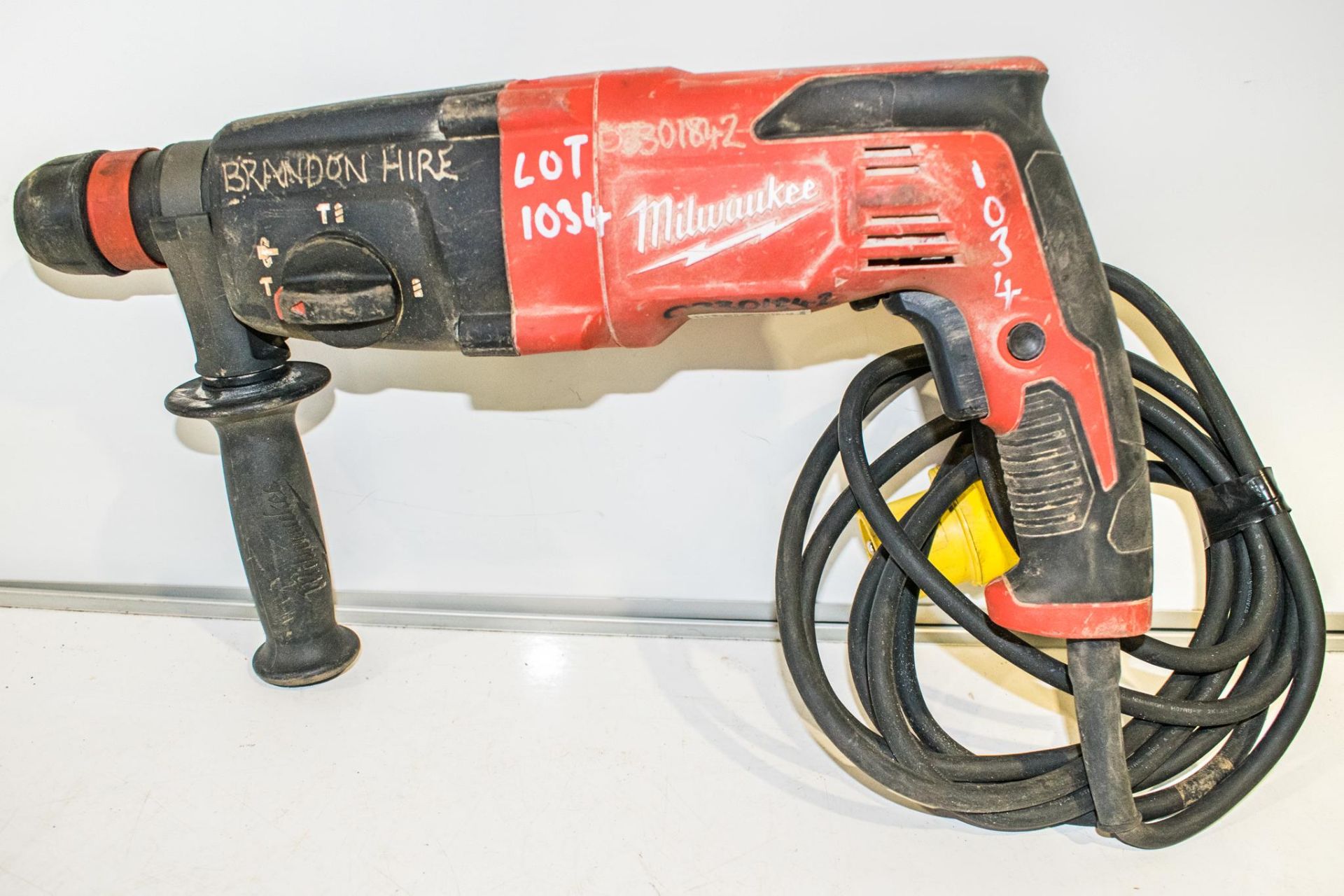 Milwaukee 110v SDS rotary hammer drill