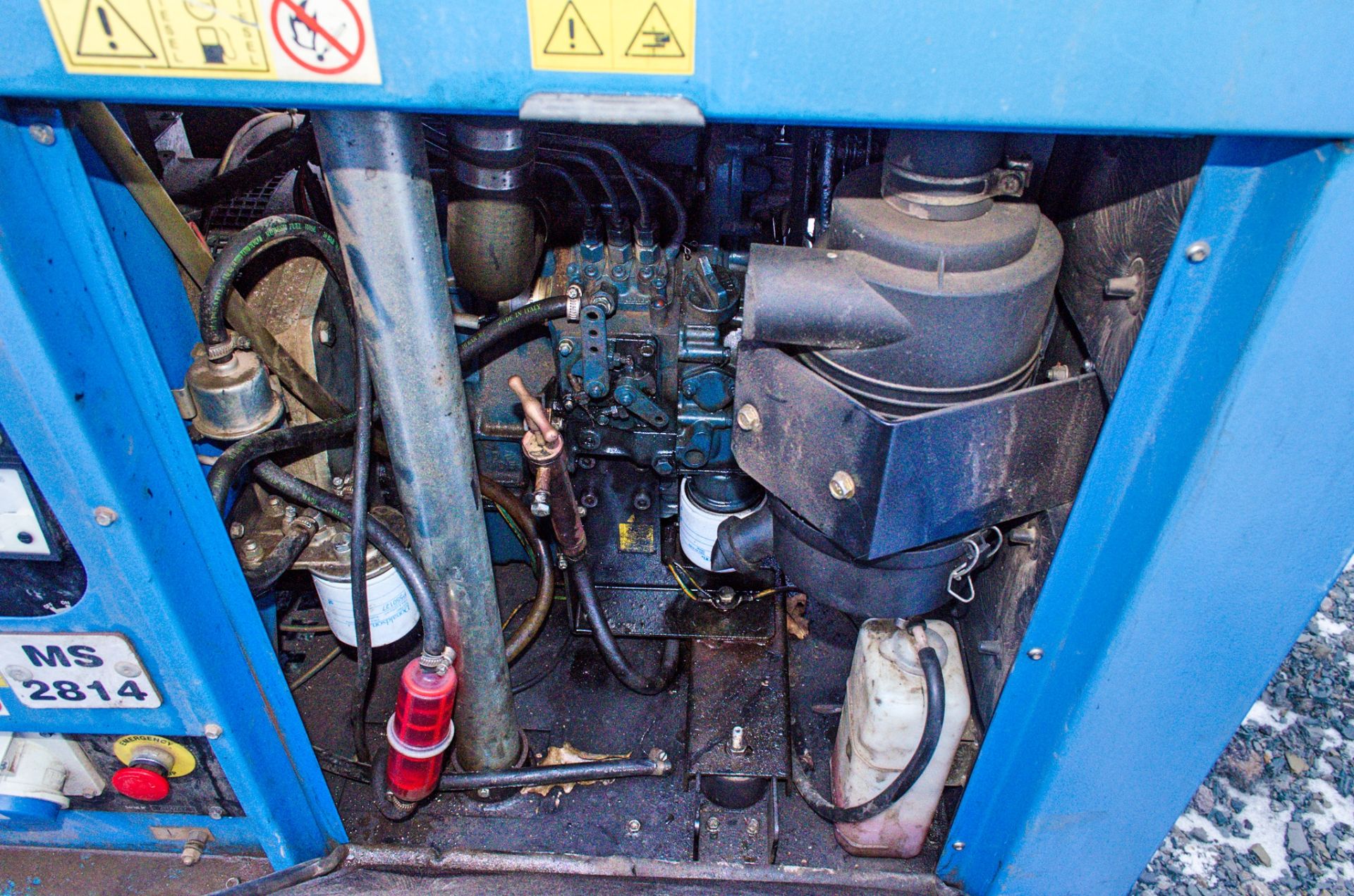 Genset MGMK 10000 10 kva static diesel driven generator Recorded Hours: 3954 MS2814 - Image 4 of 5