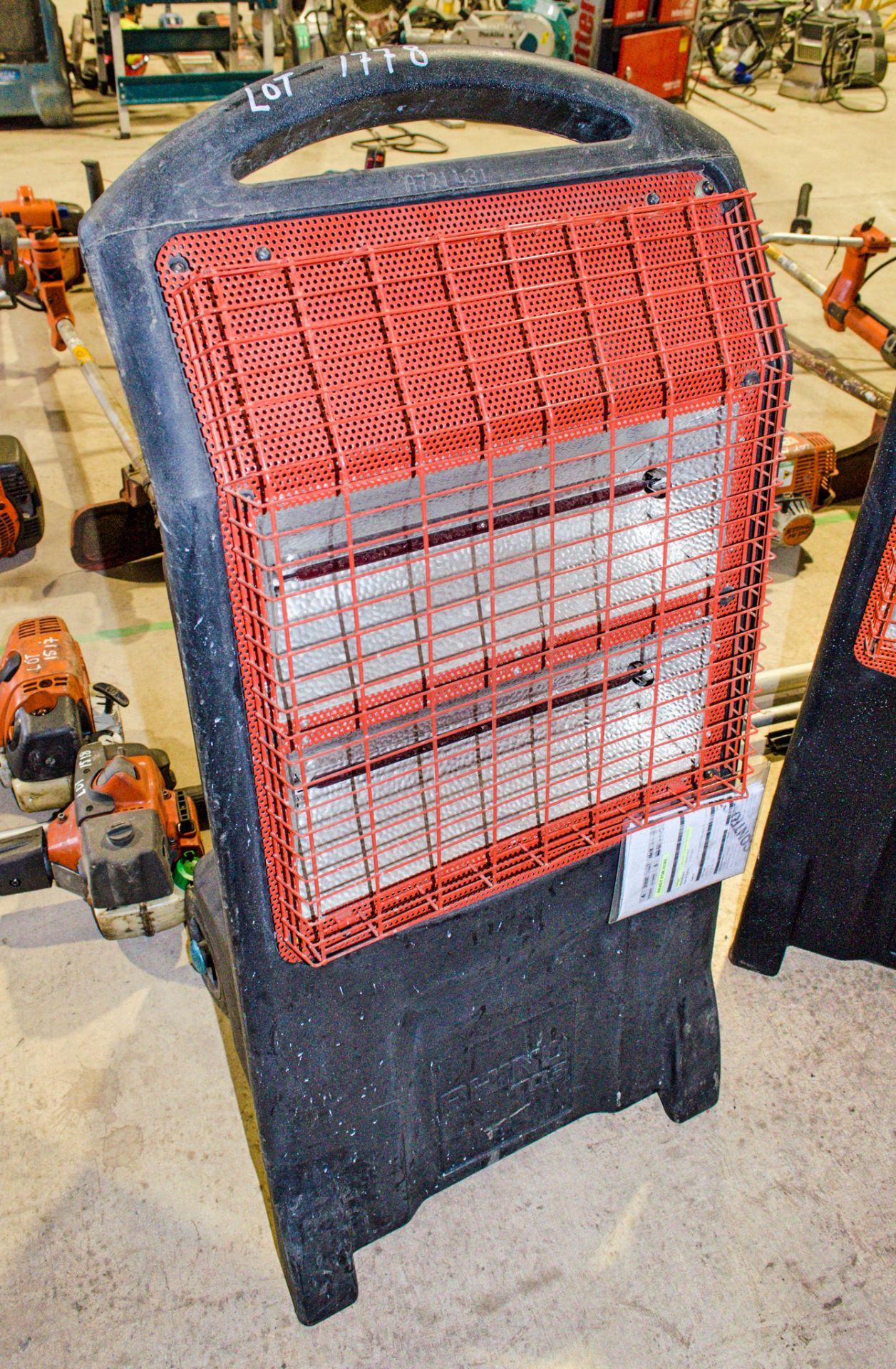Rhino TQ3 110v infra red heater A721431