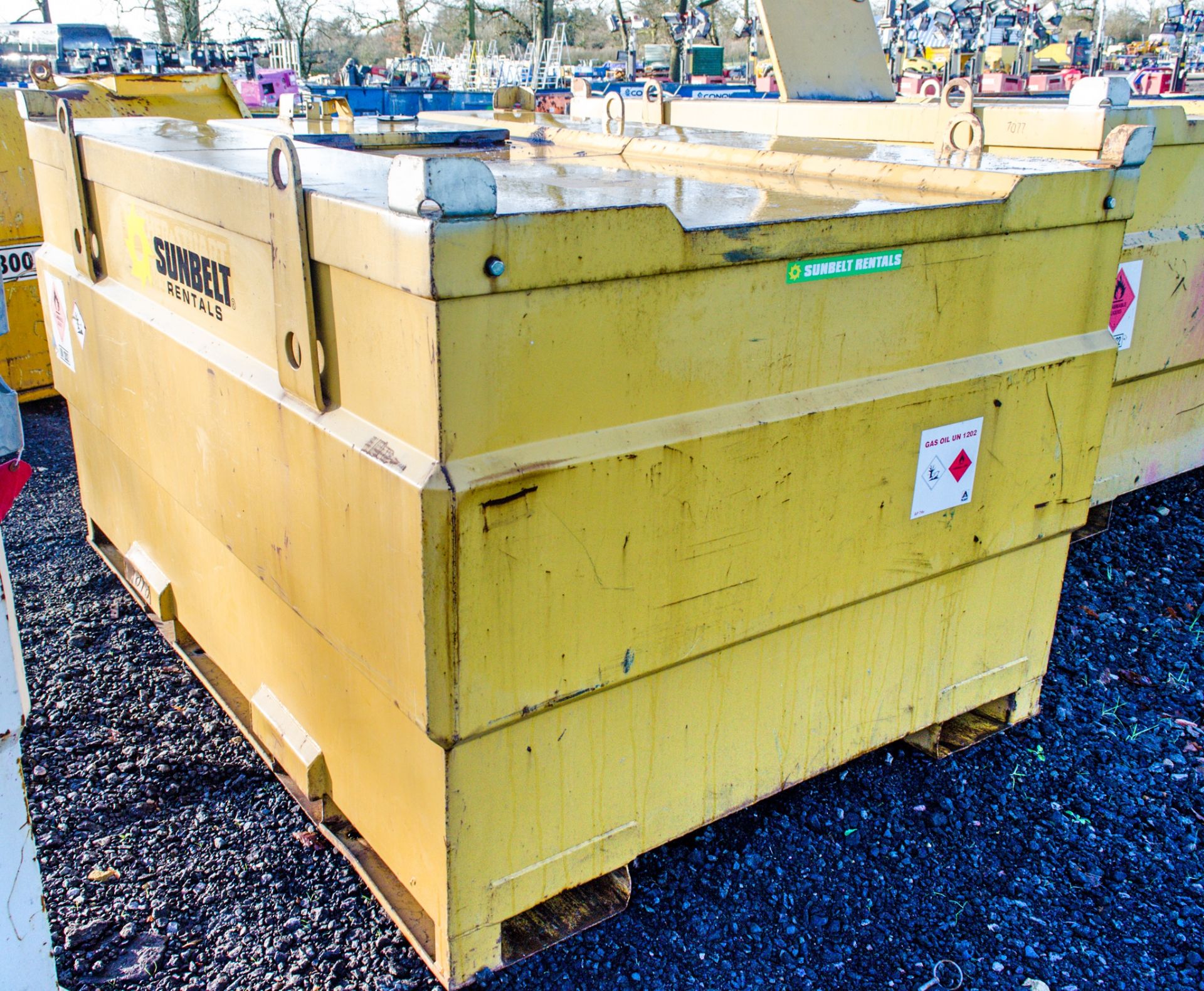 Western 3000 litre bunded static fuel bowser c/w generator feeds 8181 - Image 2 of 3