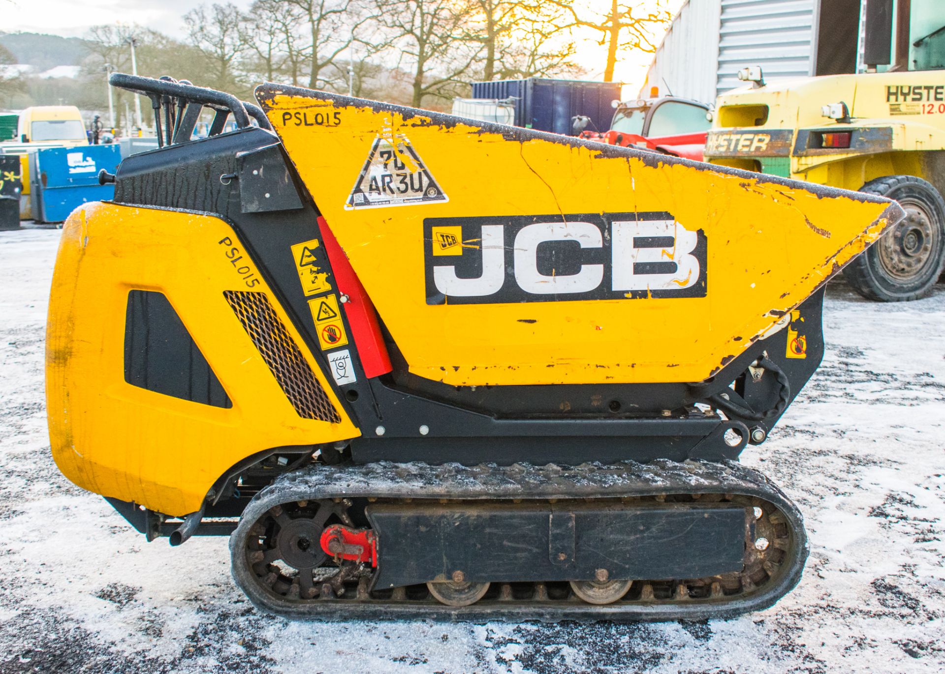 JCB HTD-5 Hi-tip dumper Year: S/N: Recorded hours: hours not displayed (clock broken) PSL015 - Image 7 of 15