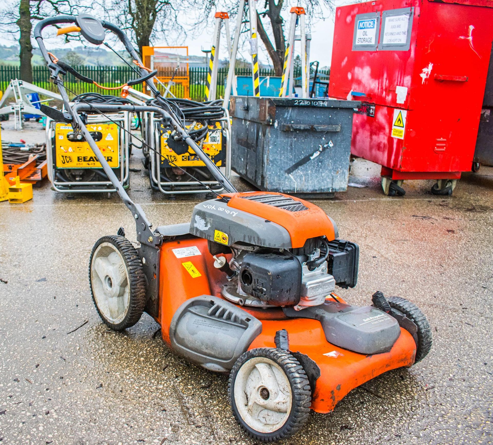 Husqvarna petrol driven lawnmower