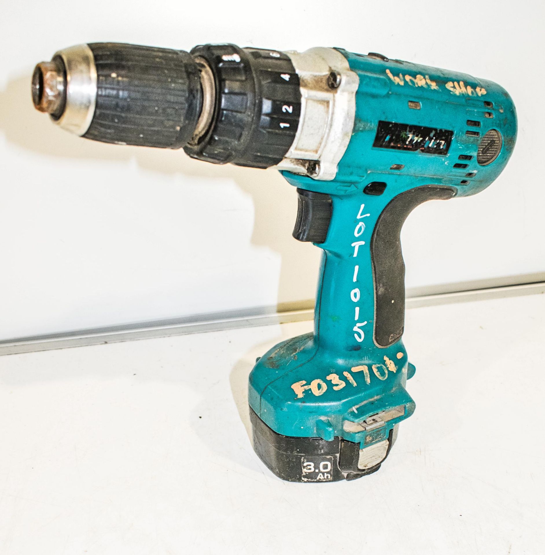 Makita 14.4v rotary drill c/w battery ** No charger or carry case **