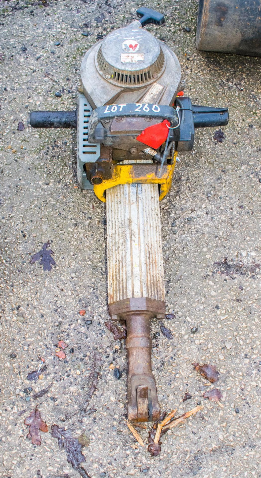 Wacker petrol driven breaker