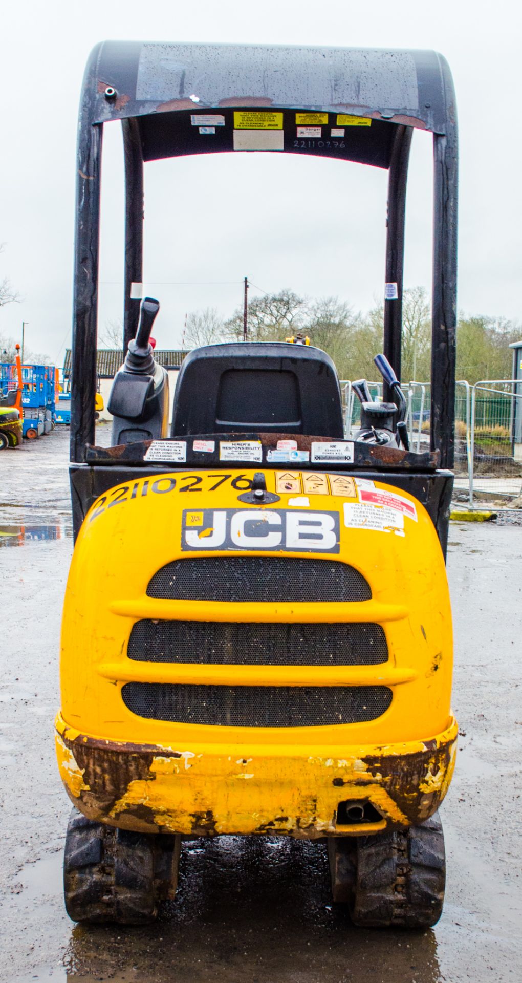 JCB 8014 CTS 1.5 tonne rubber tracked excavator  Year: 2014 S/N: 2070490 Recorded Hours; 2264 Piped, - Image 6 of 17