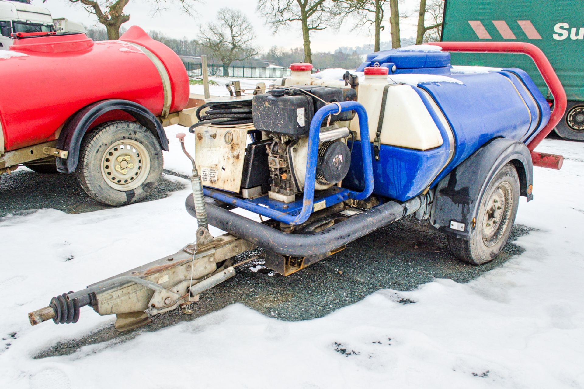 Brendon diesel driven fast tow pressure washer bowser VPD ** Tow hitch missing **