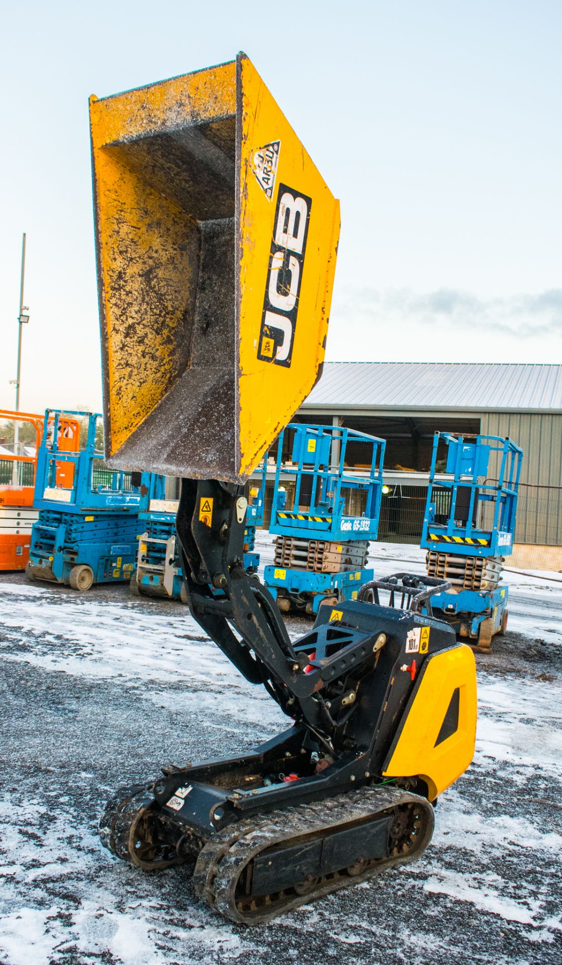 JCB HTD-5 Hi-tip dumper Year: S/N: Recorded hours: hours not displayed (clock broken) PSL015 - Image 11 of 15