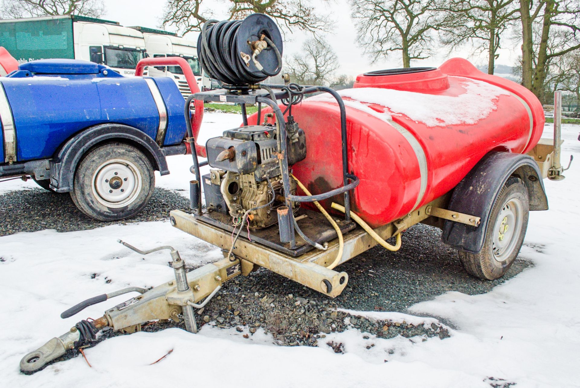 Trailer Engineering diesel driven fast tow pressure washer bowser 18106727 VPD ** Parts missing **