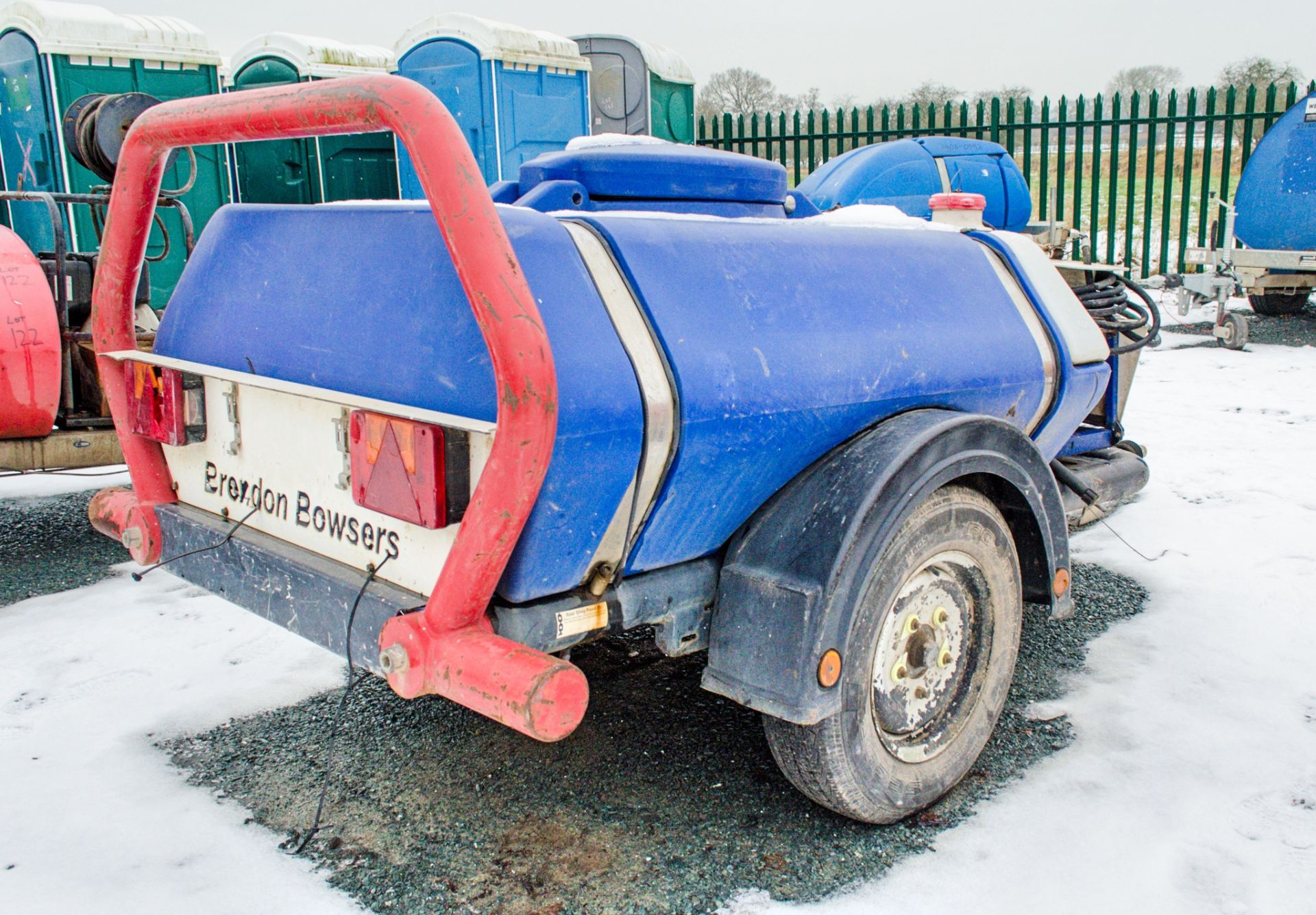 Brendon diesel driven fast tow pressure washer bowser VPD ** Tow hitch missing ** - Image 2 of 3