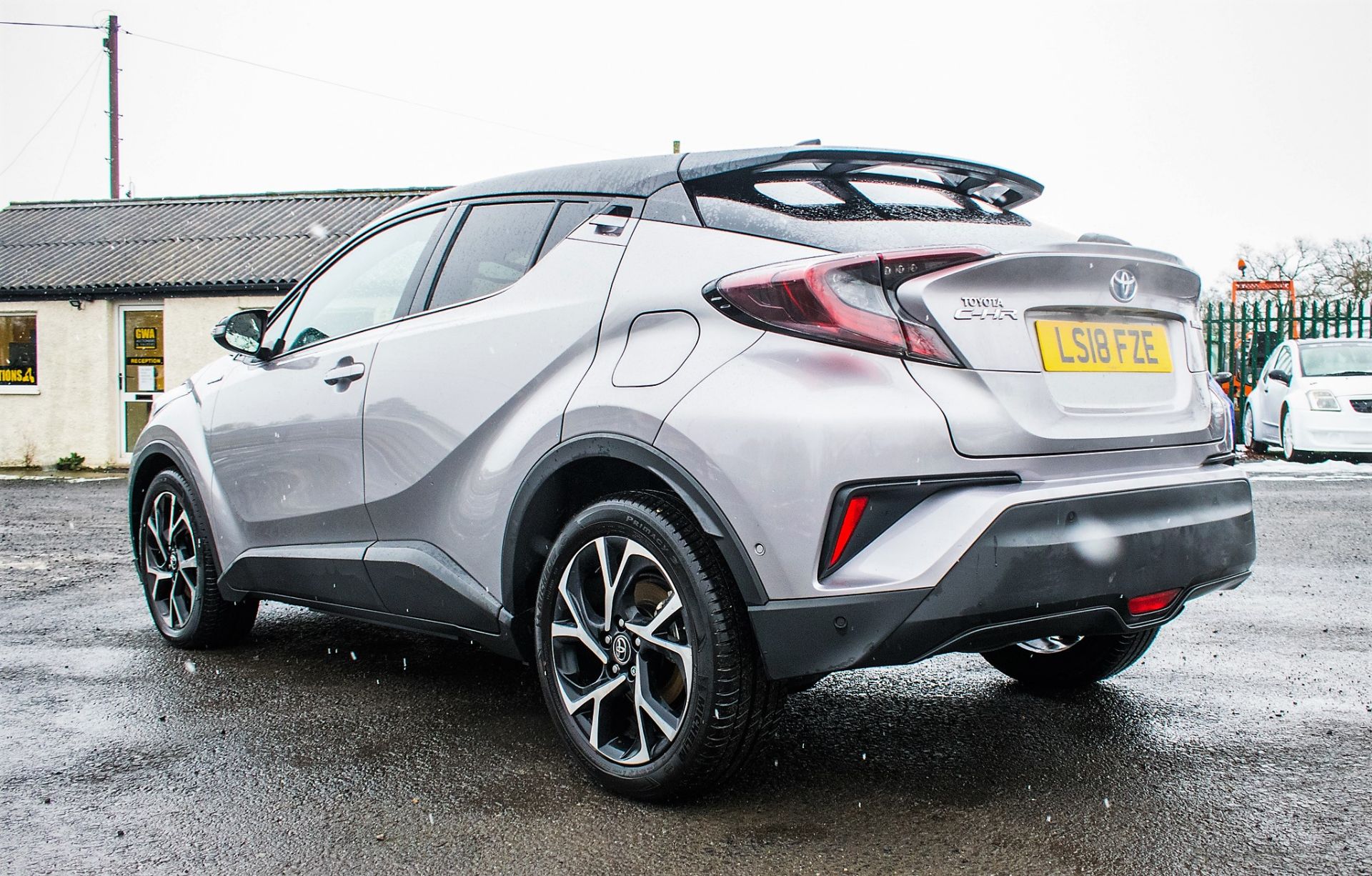 Toyota C-HR Dynamic HEV CVT hybrid electric 5 door hatchback Registration Number: LSI8 FZE Date of - Image 4 of 27