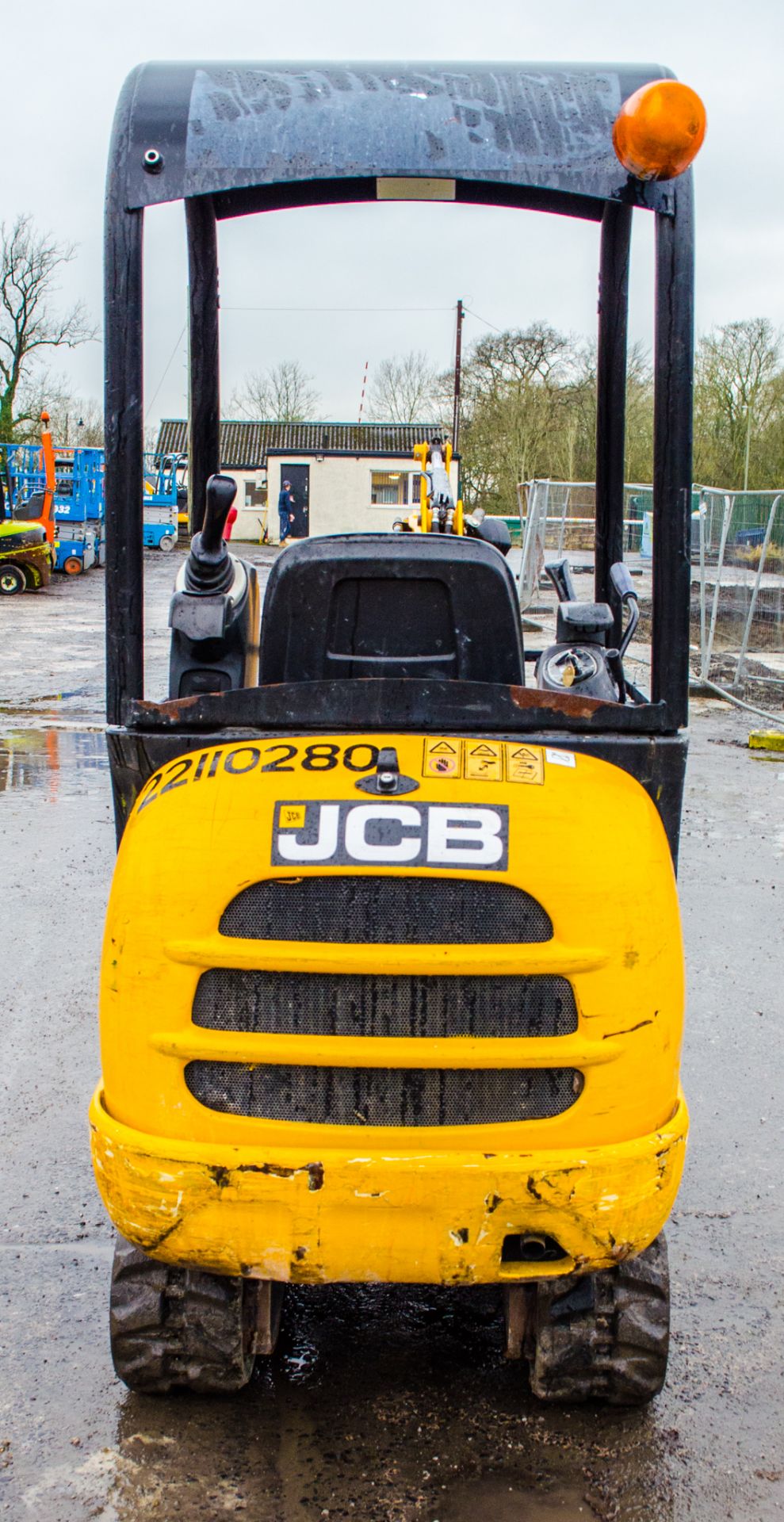 JCB 8014 CTS 1.5 tonne rubber tracked excavator  Year: 2014 S/N: 2070436 Recorded Hours: 1467 Piped, - Image 6 of 17