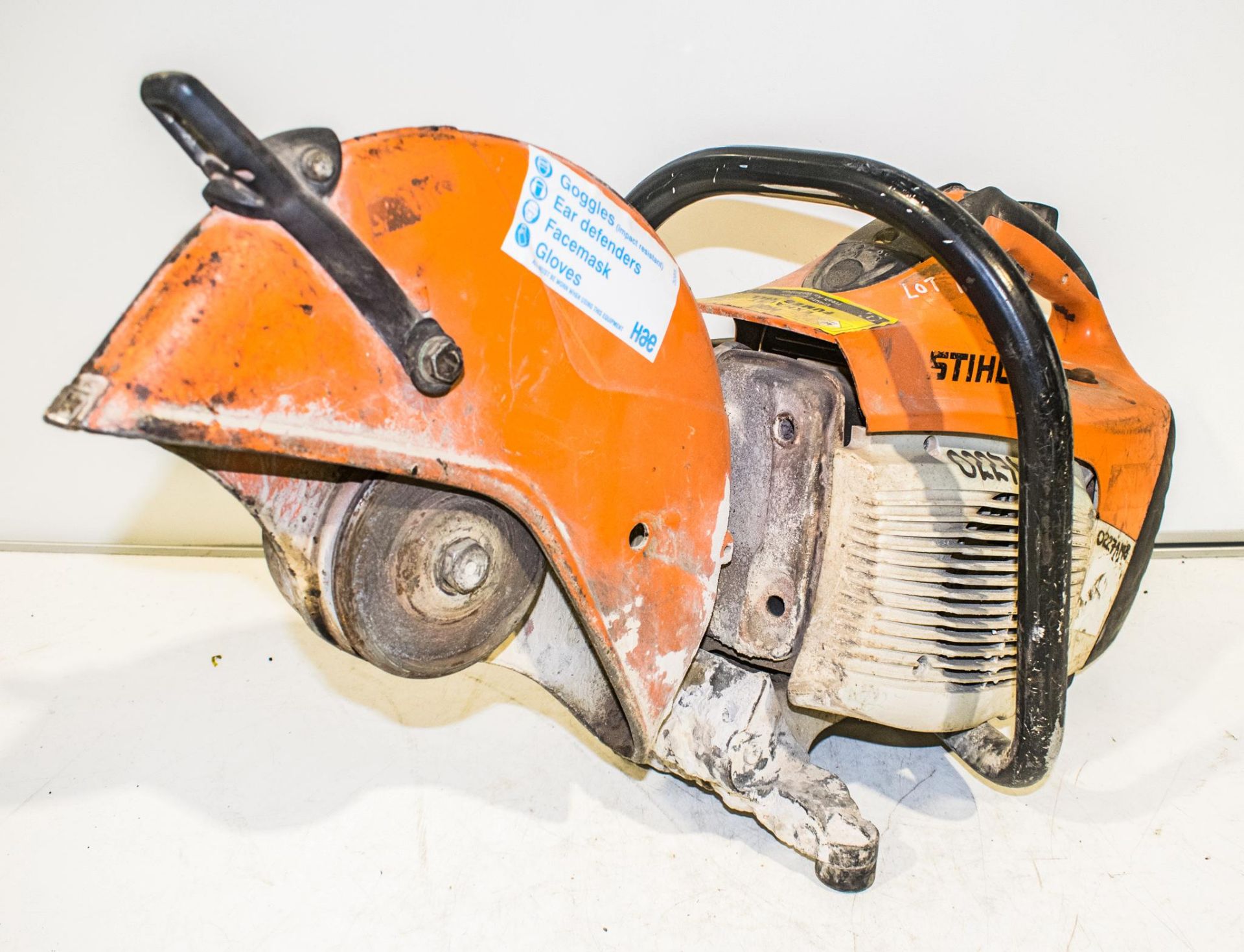 Stihl TS410 petrol driven cut off saw