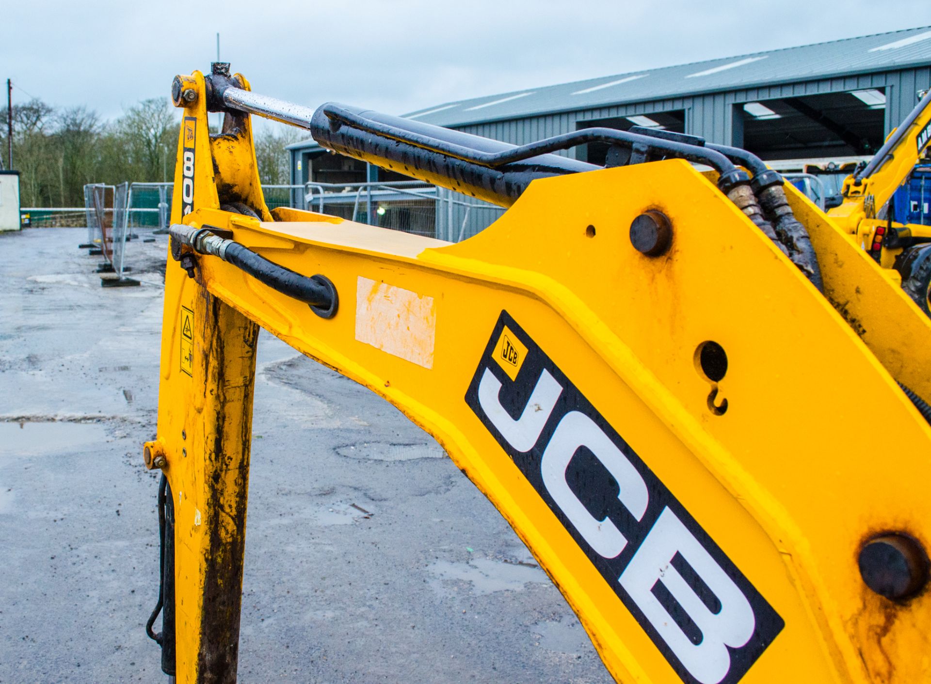 JCB 8014 CTS 1.5 tonne rubber tracked excavator  Year: 2014 S/N: 2070513 Recorded Hours: 2055 Piped, - Image 11 of 18