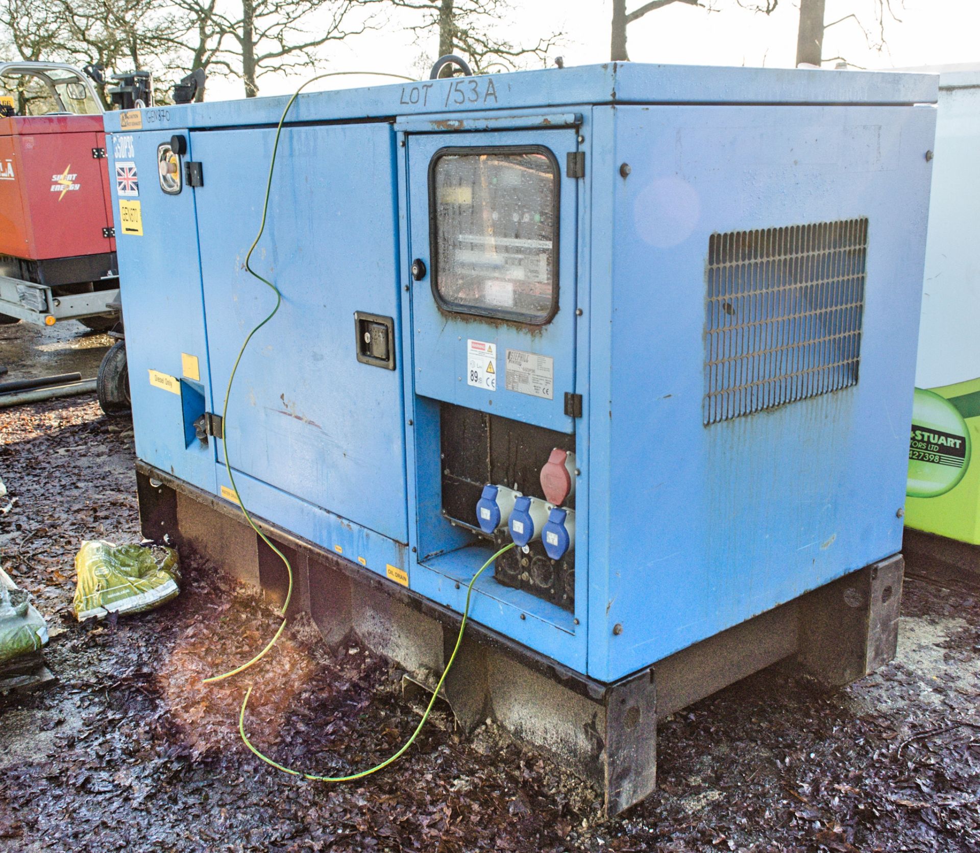 Stephill SSDP36 35 kva diesel drivern generator Year: 2013 S/N: 600011 GEN870