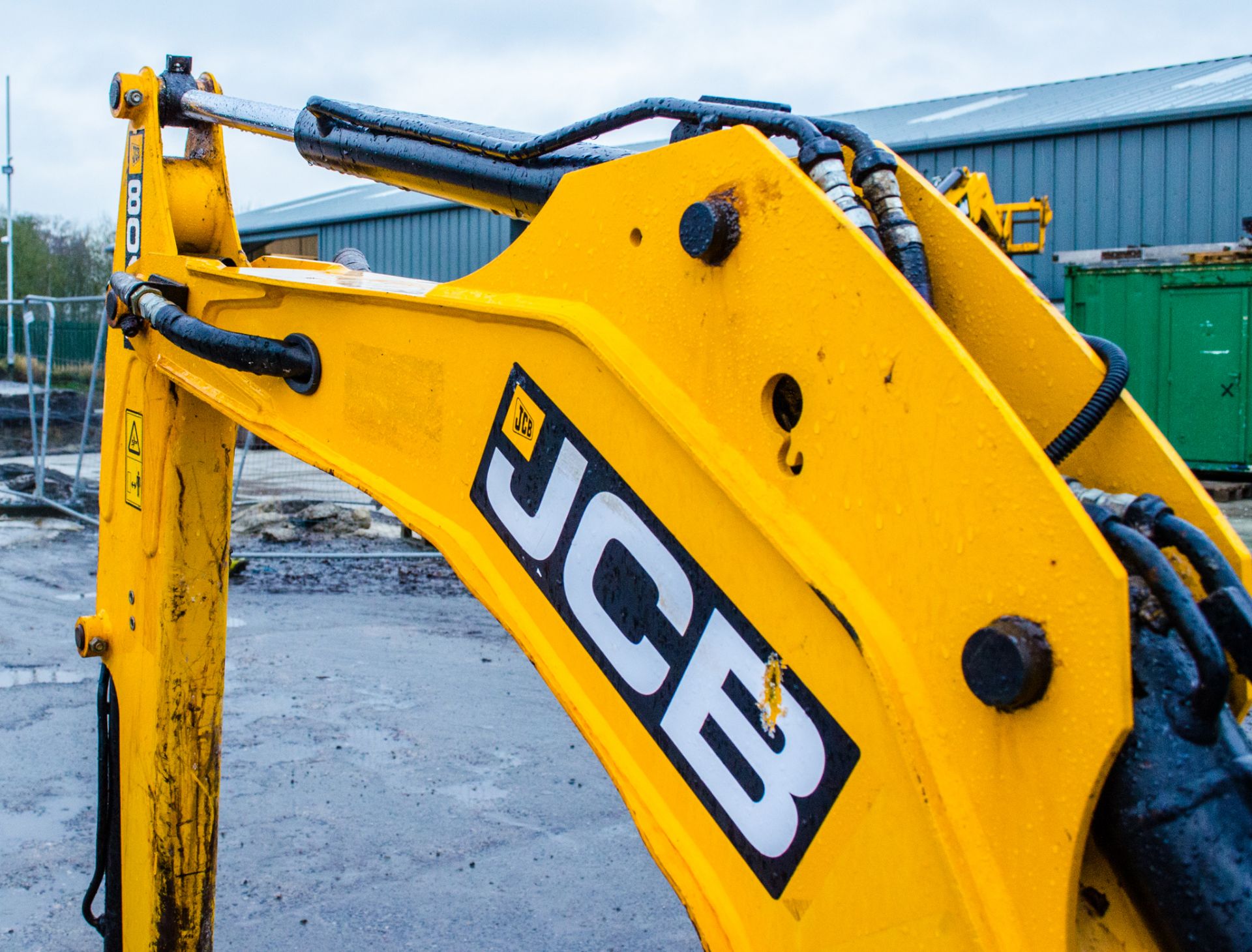 JCB 8014 CTS 1.5 tonne rubber tracked excavator  Year: 2014 S/N: 2070436 Recorded Hours: 1467 Piped, - Image 11 of 17