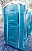 Plastic portable site toilet